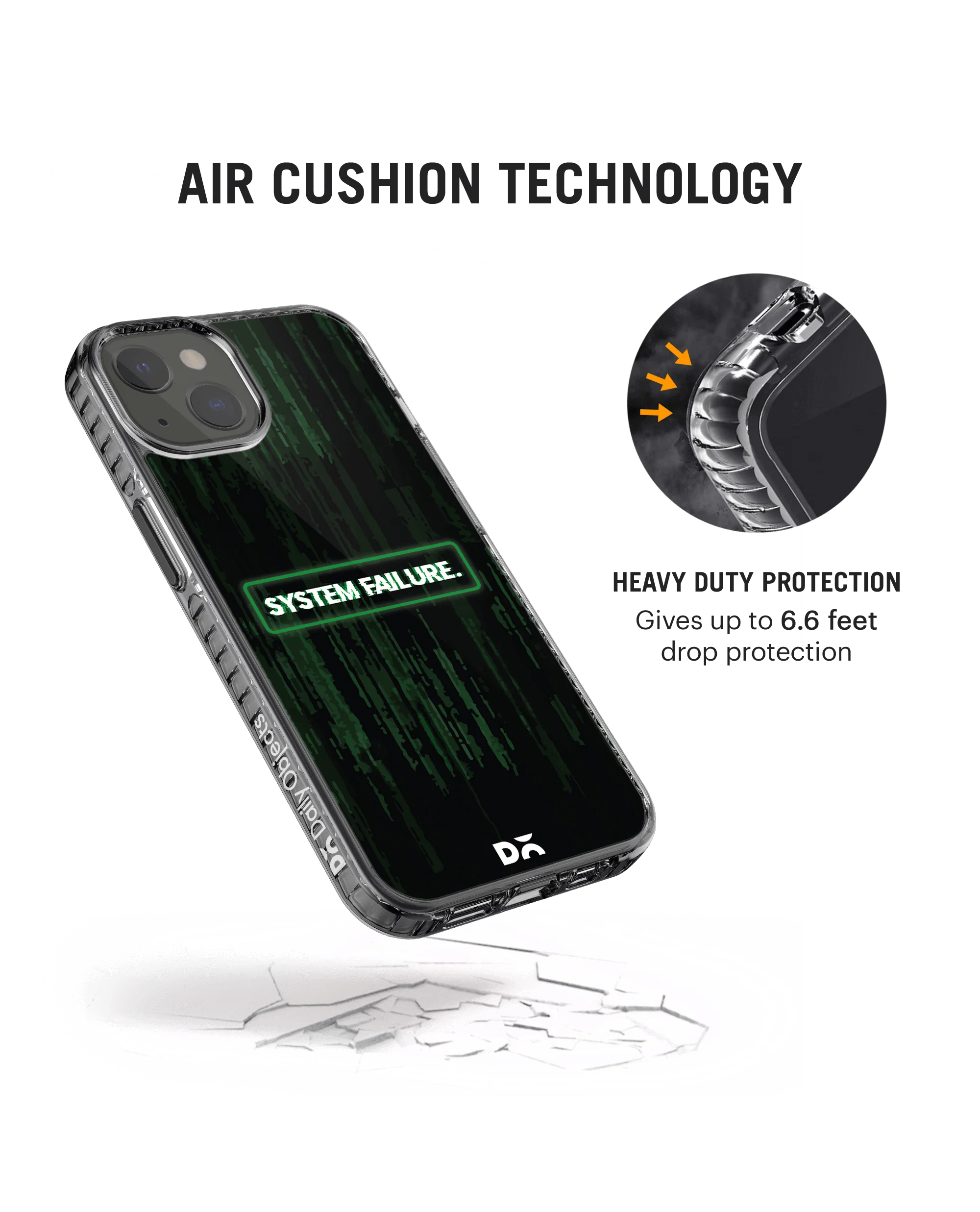 DailyObjects System Failure Stride 2.0 Phone Case Cover For iPhone 14 - Image 2