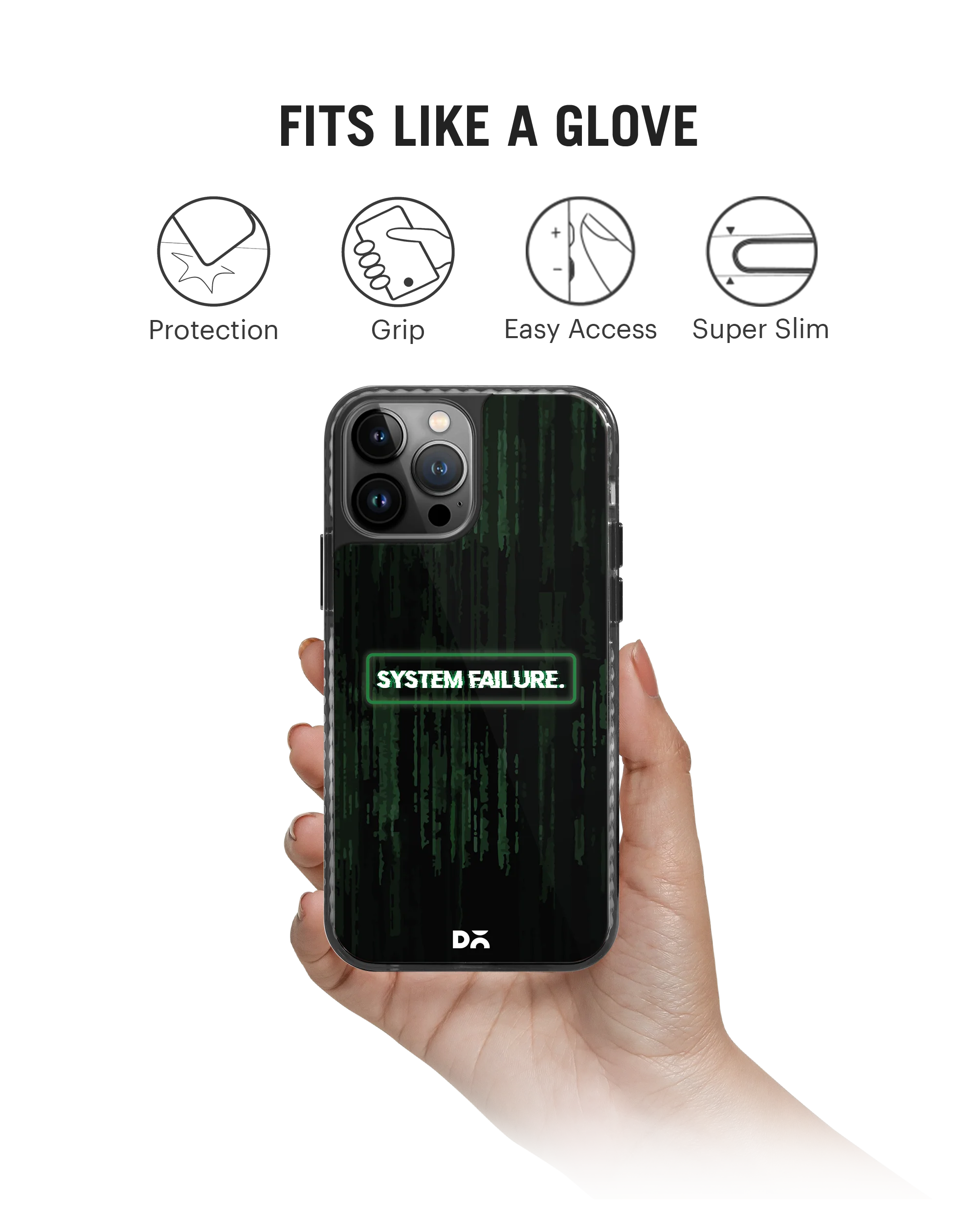 DailyObjects System Failure Stride 2.0 Phone Case Cover For iPhone 15 Pro - Image 2