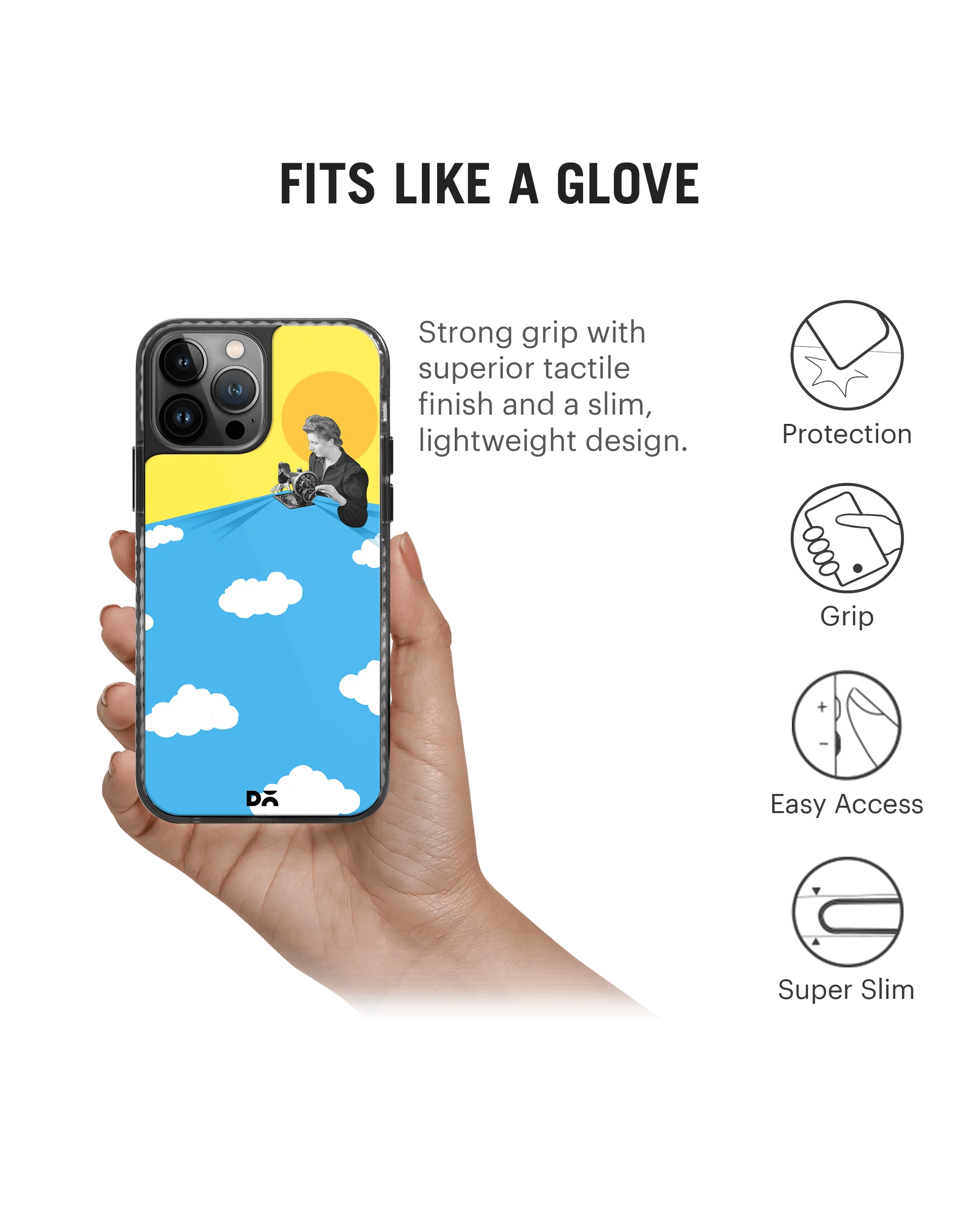 DailyObjects Tailored Dreams Stride 2.0 Case Cover For iPhone 13 Pro Max