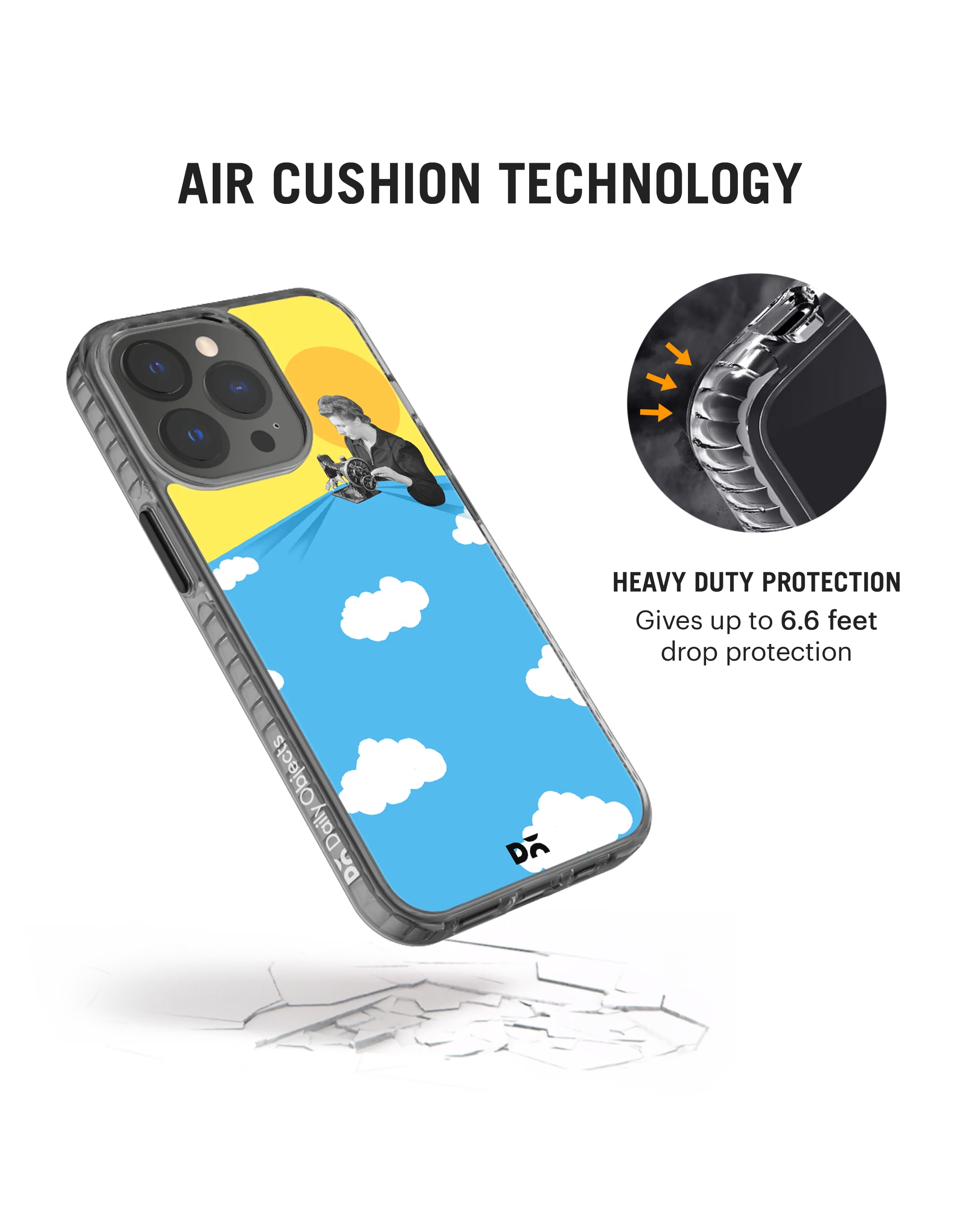 DailyObjects Tailored Dreams Stride 2.0 Phone Case Cover For iPhone 15 Pro - Image 5