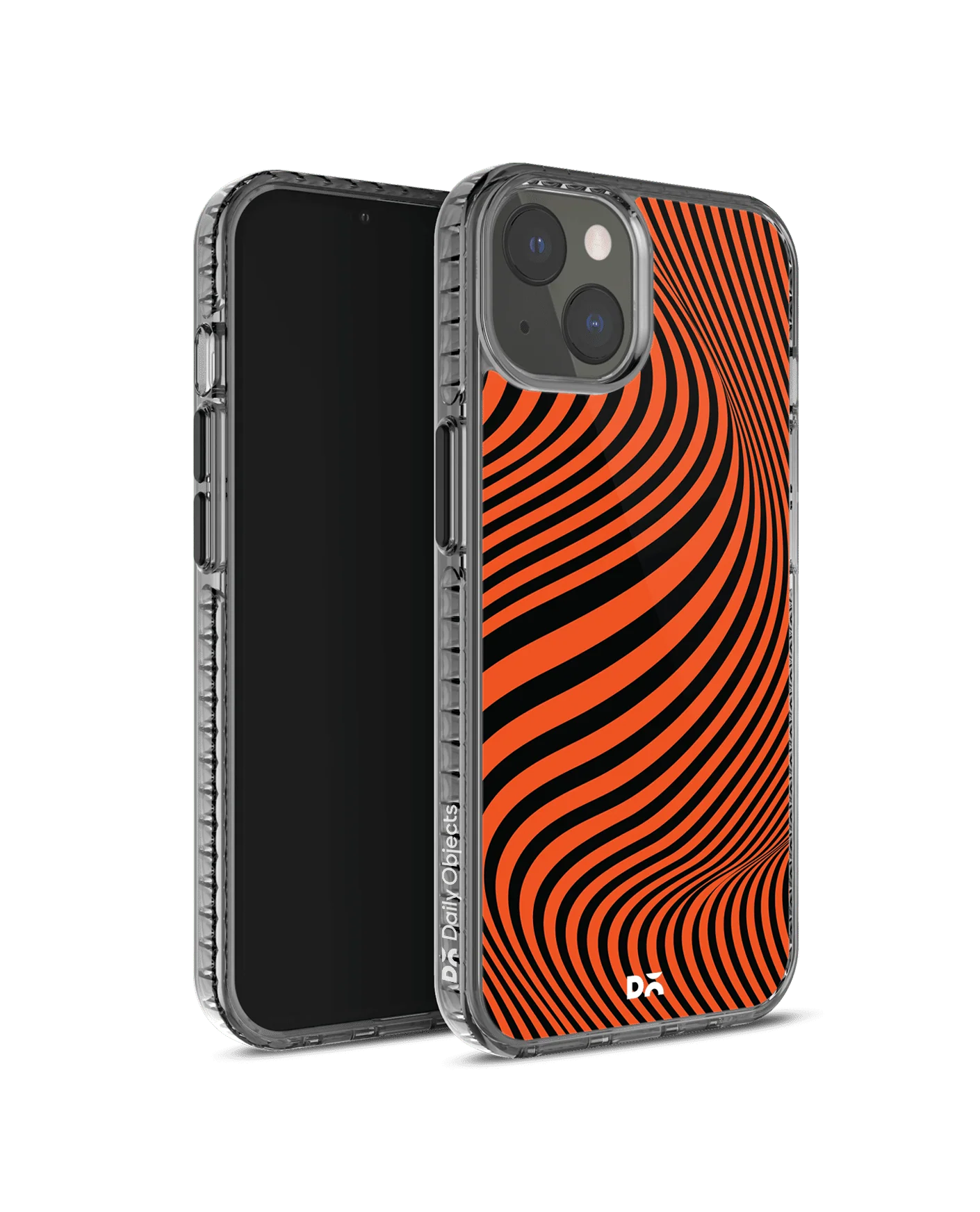 DailyObjects Tangerine Waves Stride 2.0 Case Cover For iPhone 13 - Image 2