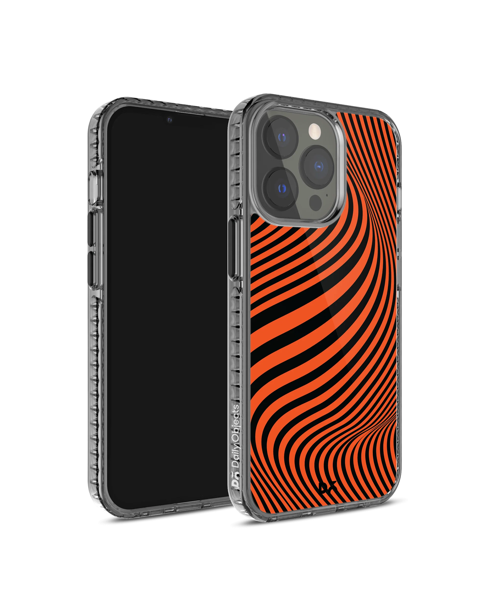 DailyObjects Tangerine Waves Stride 2.0 Case Cover For iPhone 13 Pro - Image 3