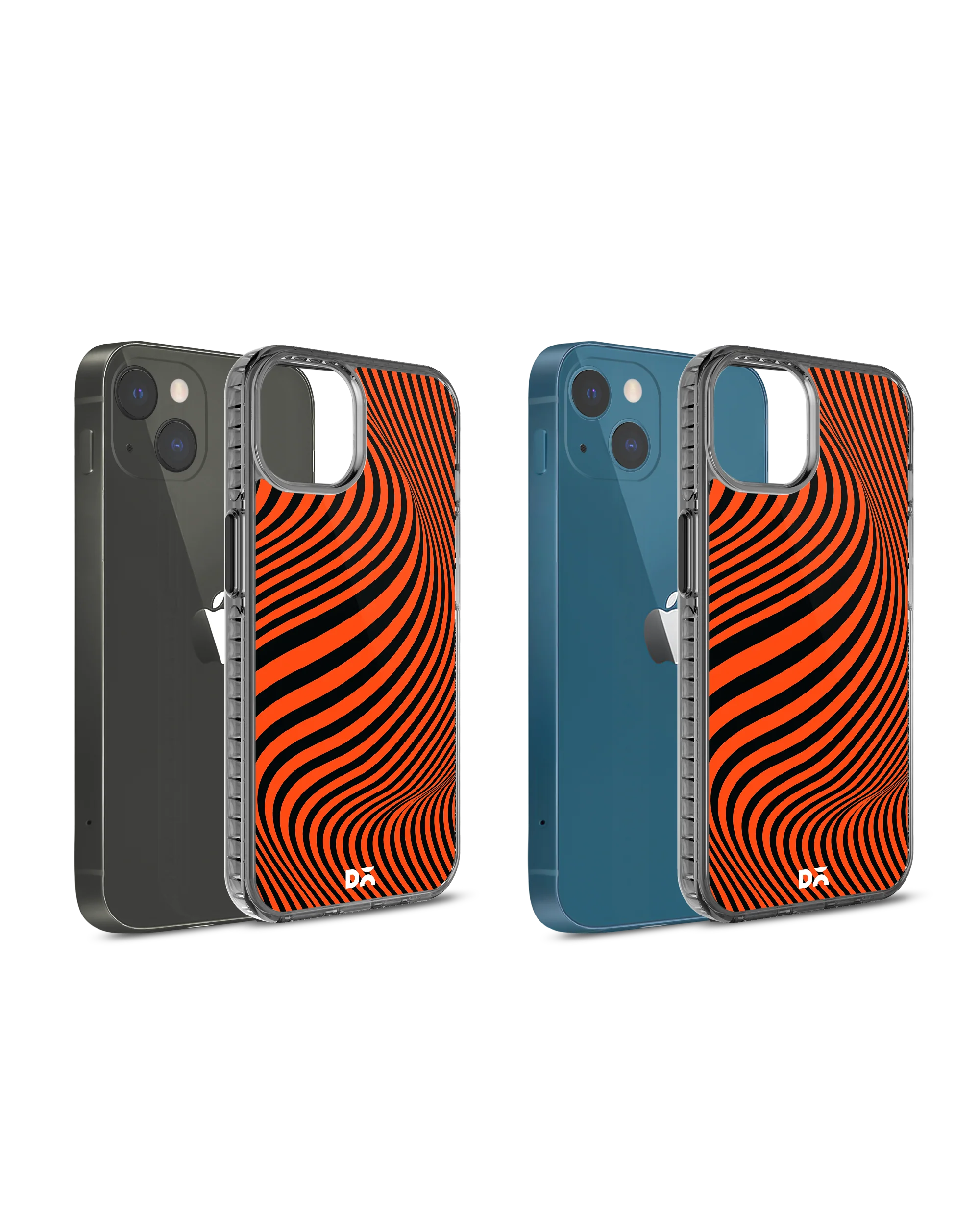 DailyObjects Tangerine Waves Stride 2.0 Phone Case Cover For iPhone 15 - Image 5