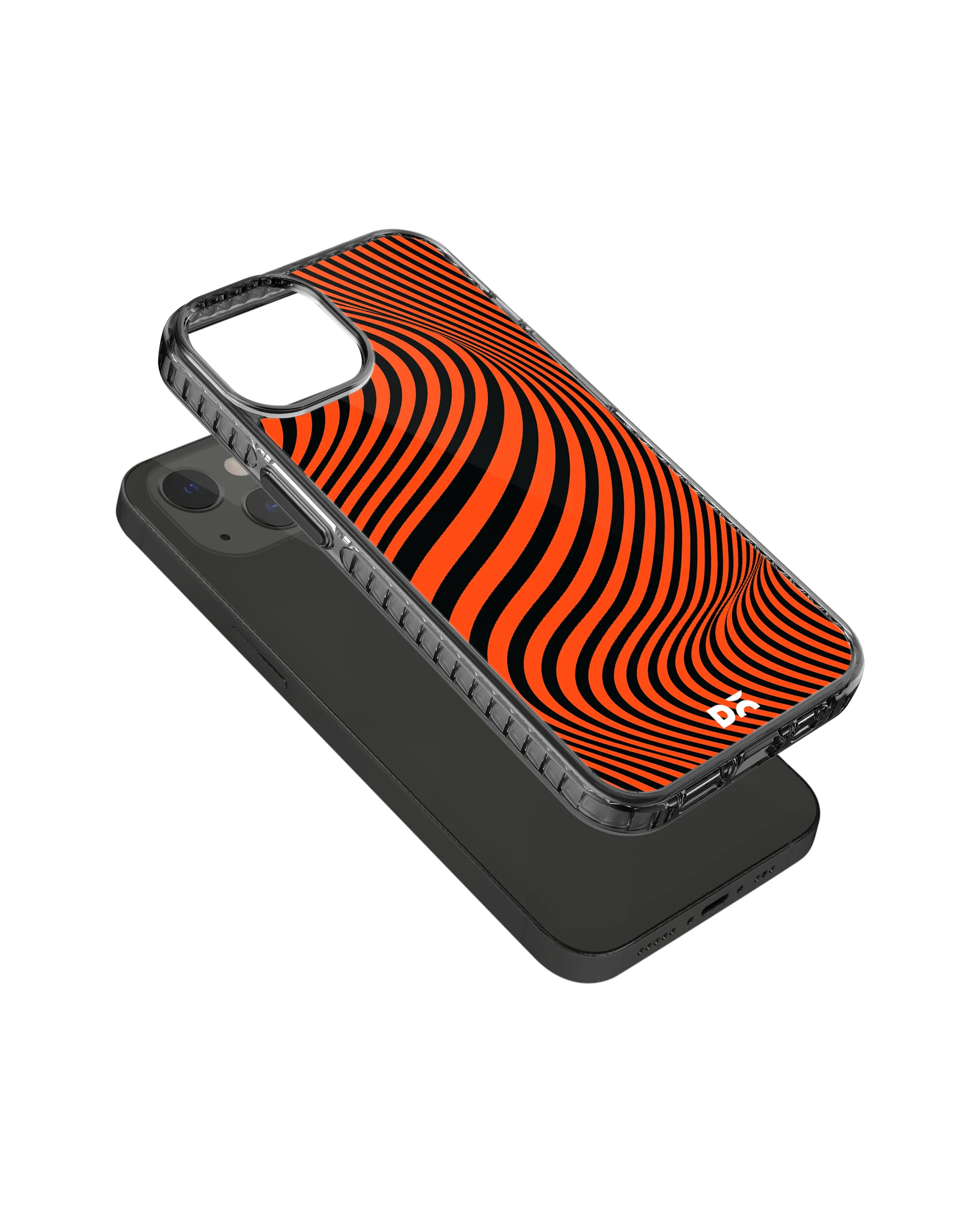 DailyObjects Tangerine Waves Stride 2.0 Phone Case Cover For iPhone 15 Plus - Image 8