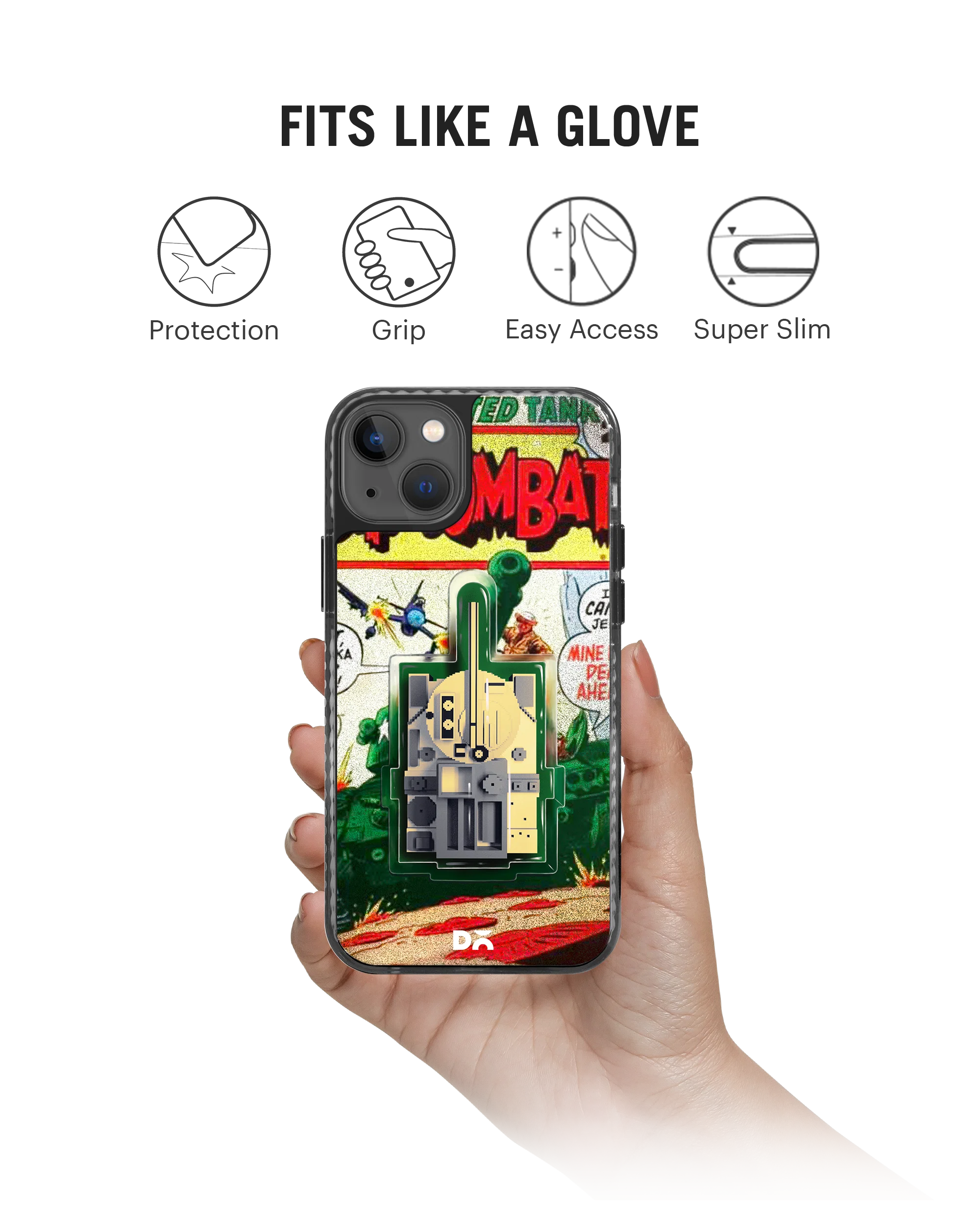 DailyObjects Tank Combat Stride 2.0 Phone Case Cover For iPhone 14 - Image 2