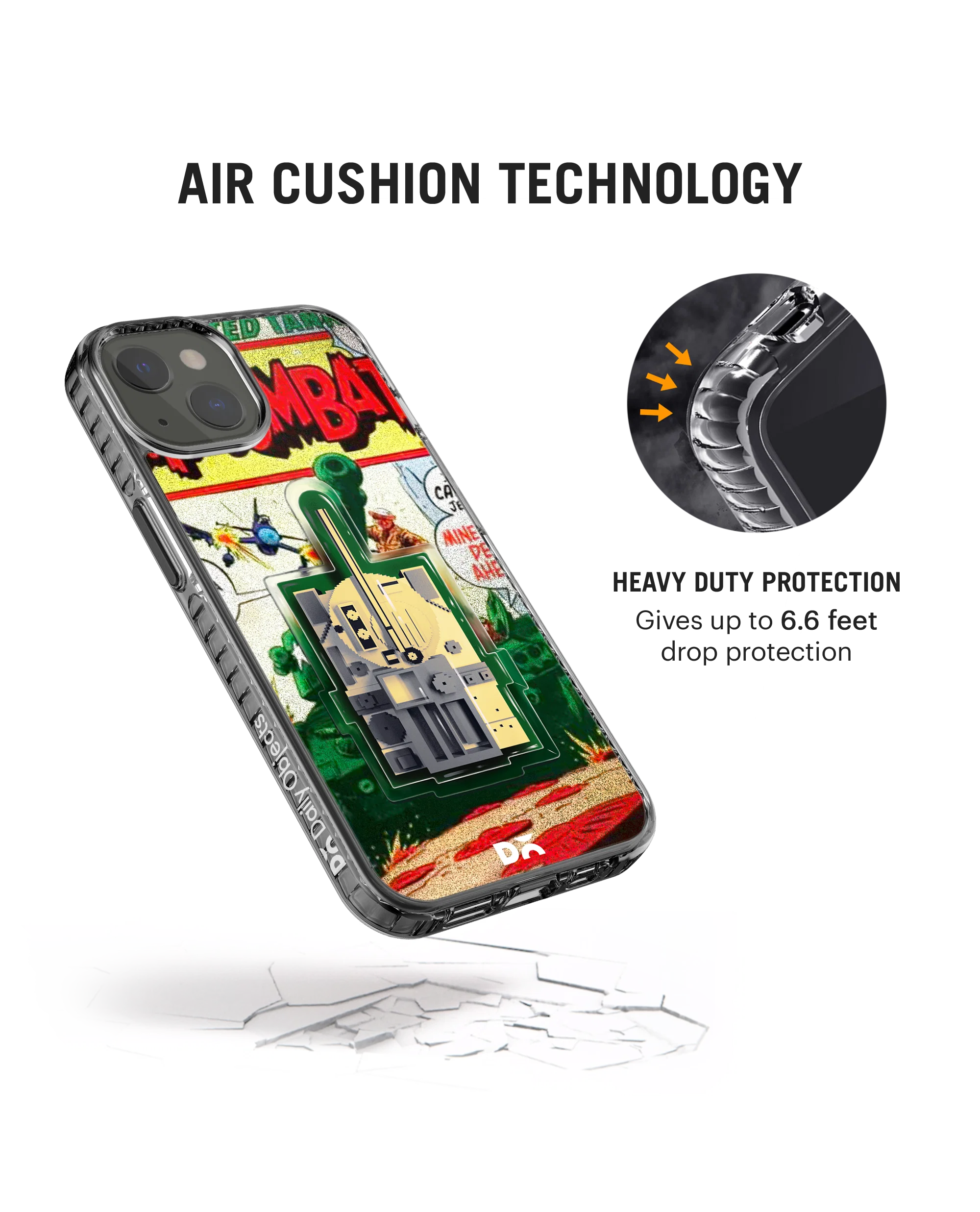 DailyObjects Tank Combat Stride 2.0 Phone Case Cover For iPhone 14 - Image 6