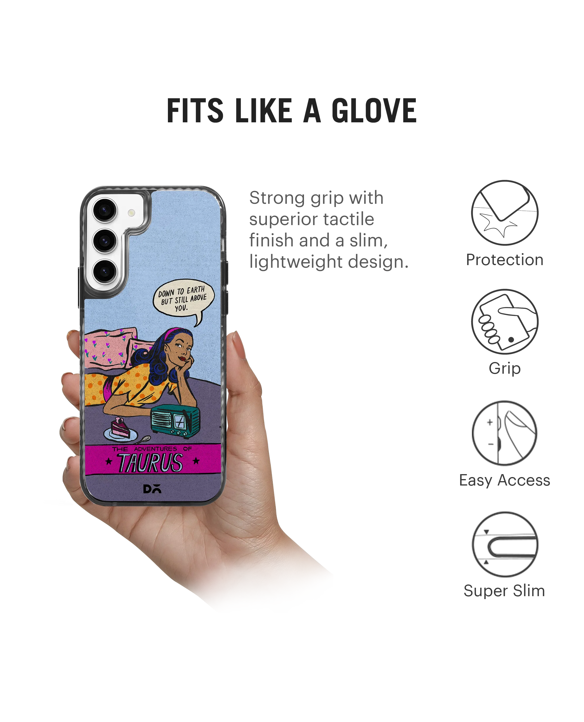 DailyObjects Taurus Stride 2.0 Case Cover For Samsung Galaxy S23 Plus - Image 5