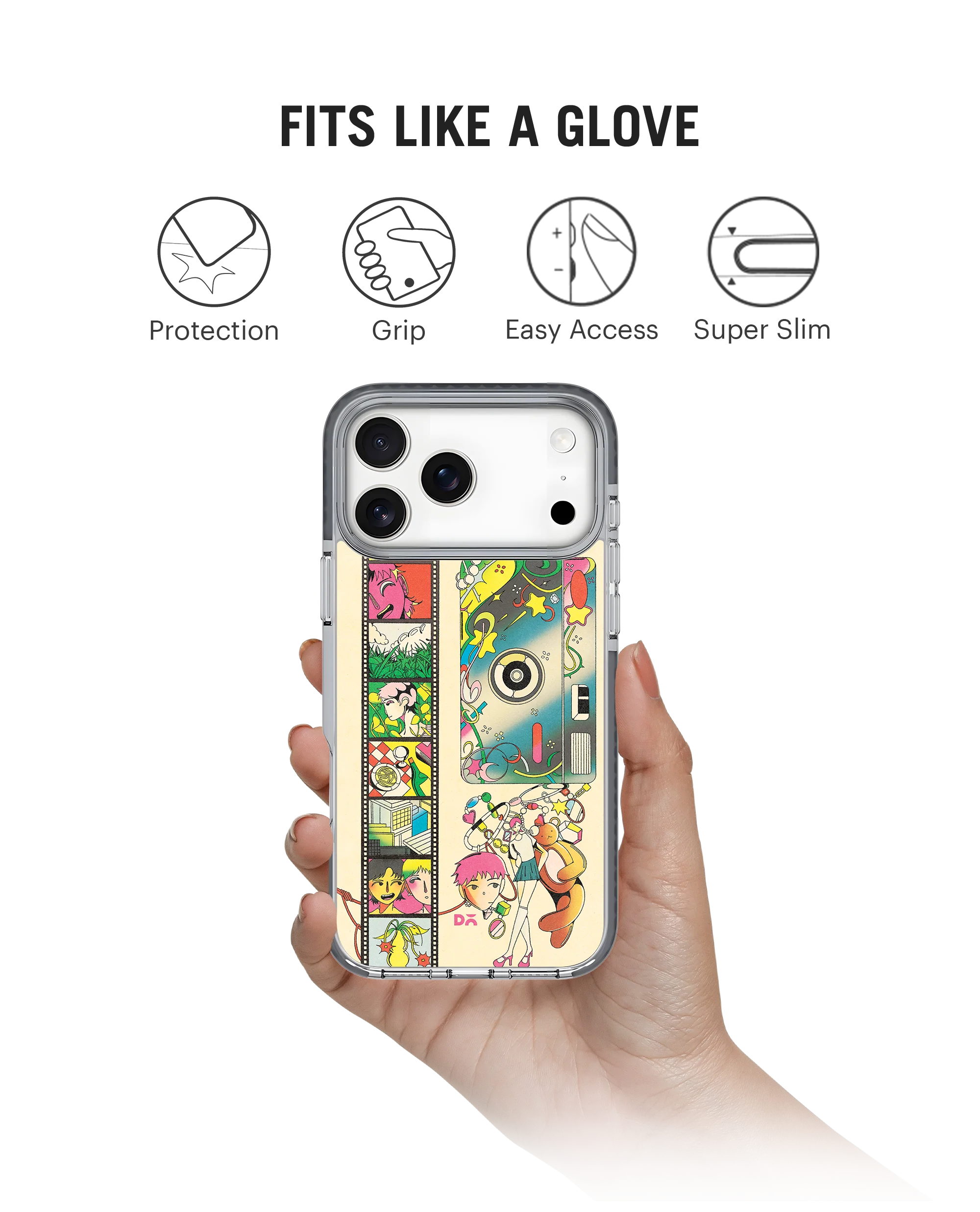 DailyObjects Technicolour Stride 2.0 MagSafe Case Cover For iPhone 17 Pro Max - Image 2