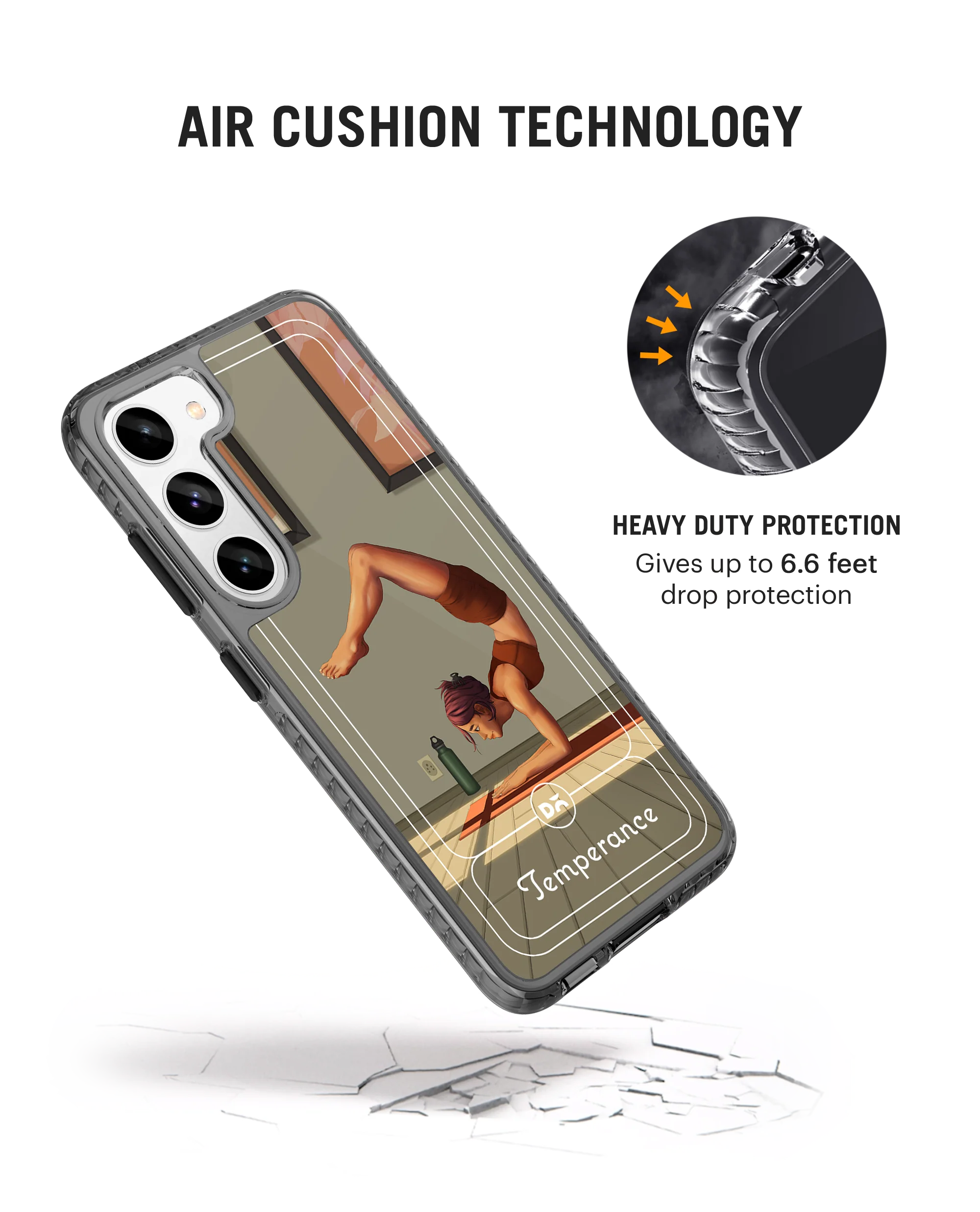 DailyObjects Temperance Stride 2.0 Case Cover For Samsung Galaxy S23 - Image 2