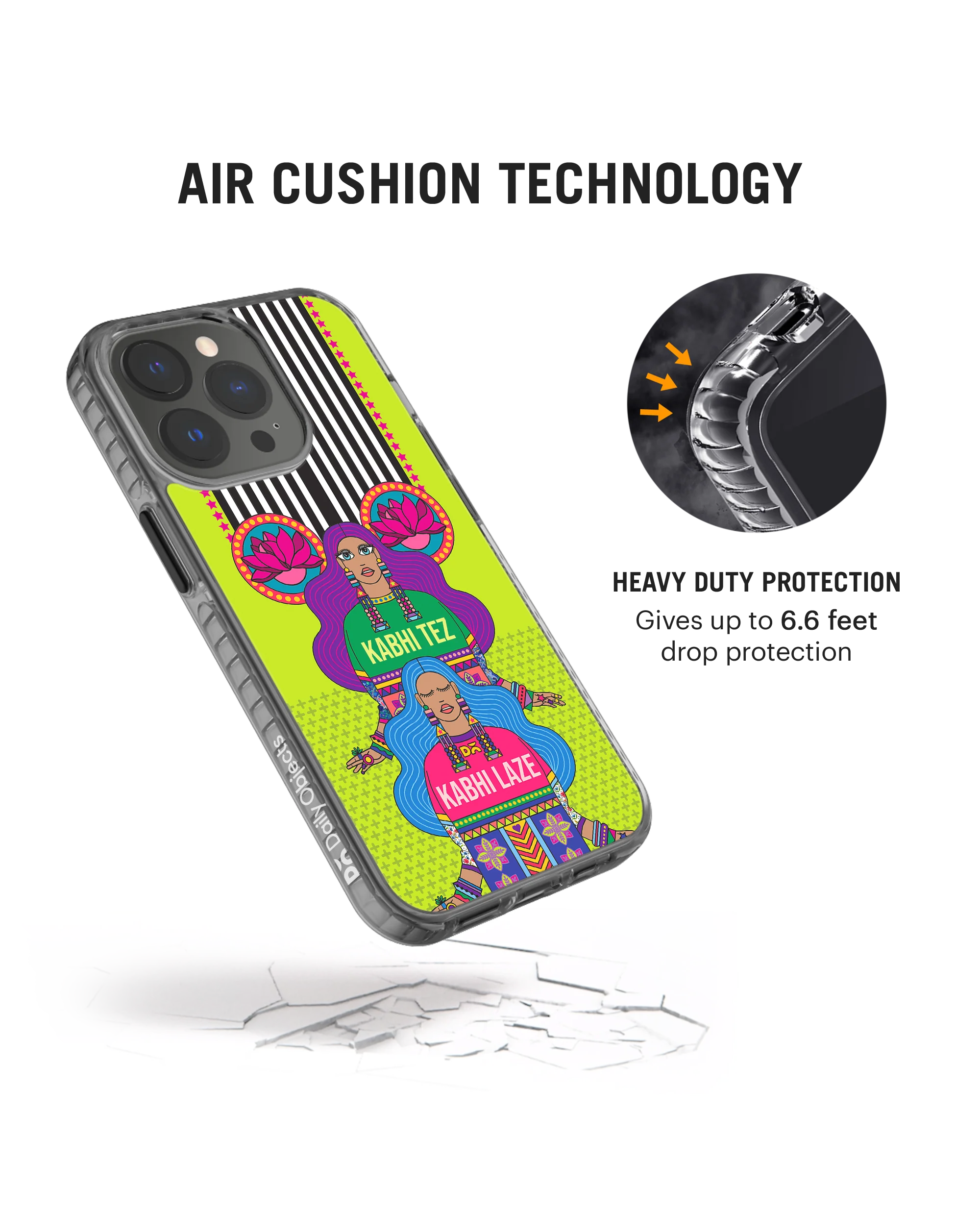DailyObjects Tezy Lazy Stride 2.0 Phone Case Cover For iPhone 15 Pro Max - Image 5