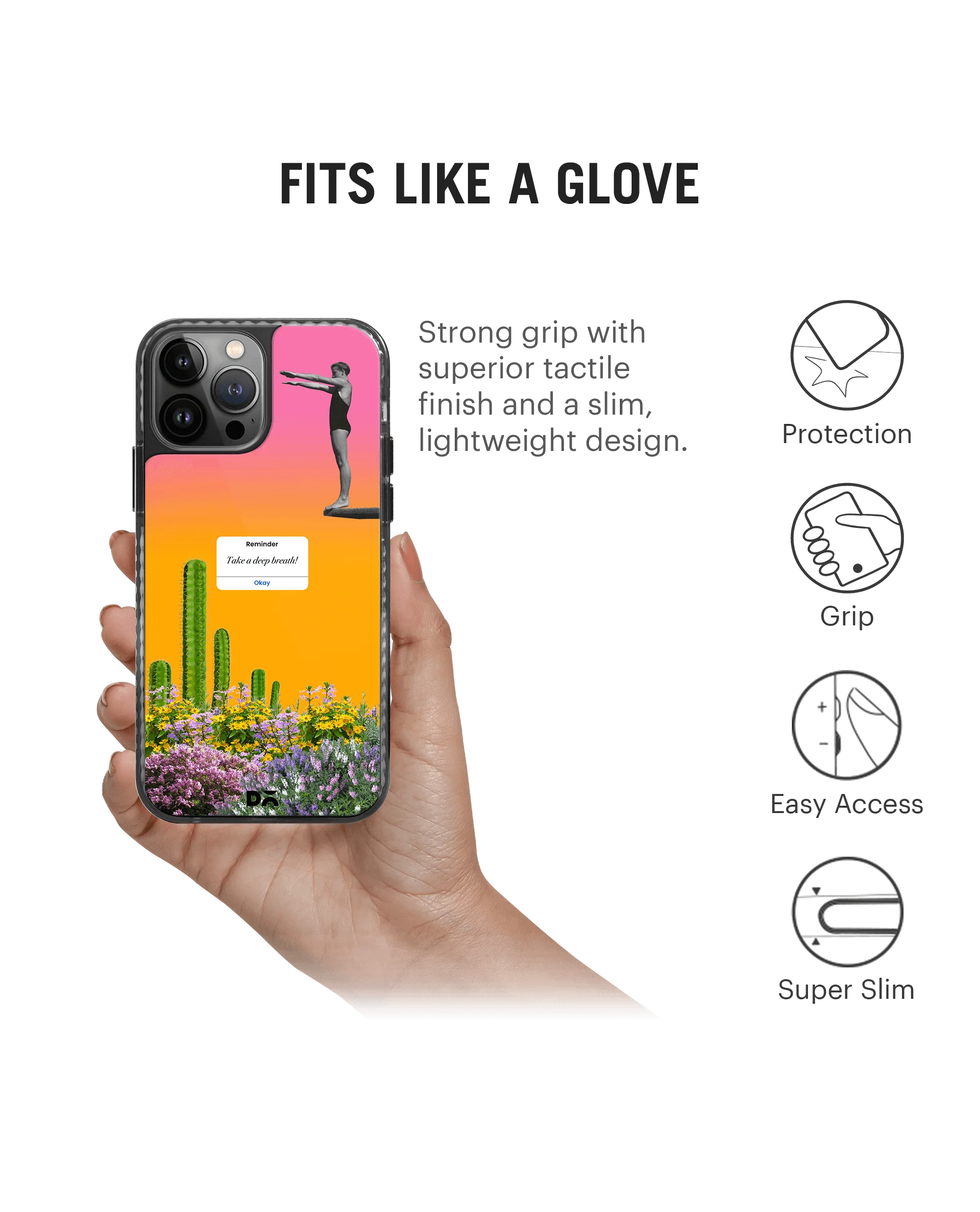 DailyObjects Thank God for Reminders! Stride 2.0 Case Cover For iPhone 13 Pro Max - Image 2