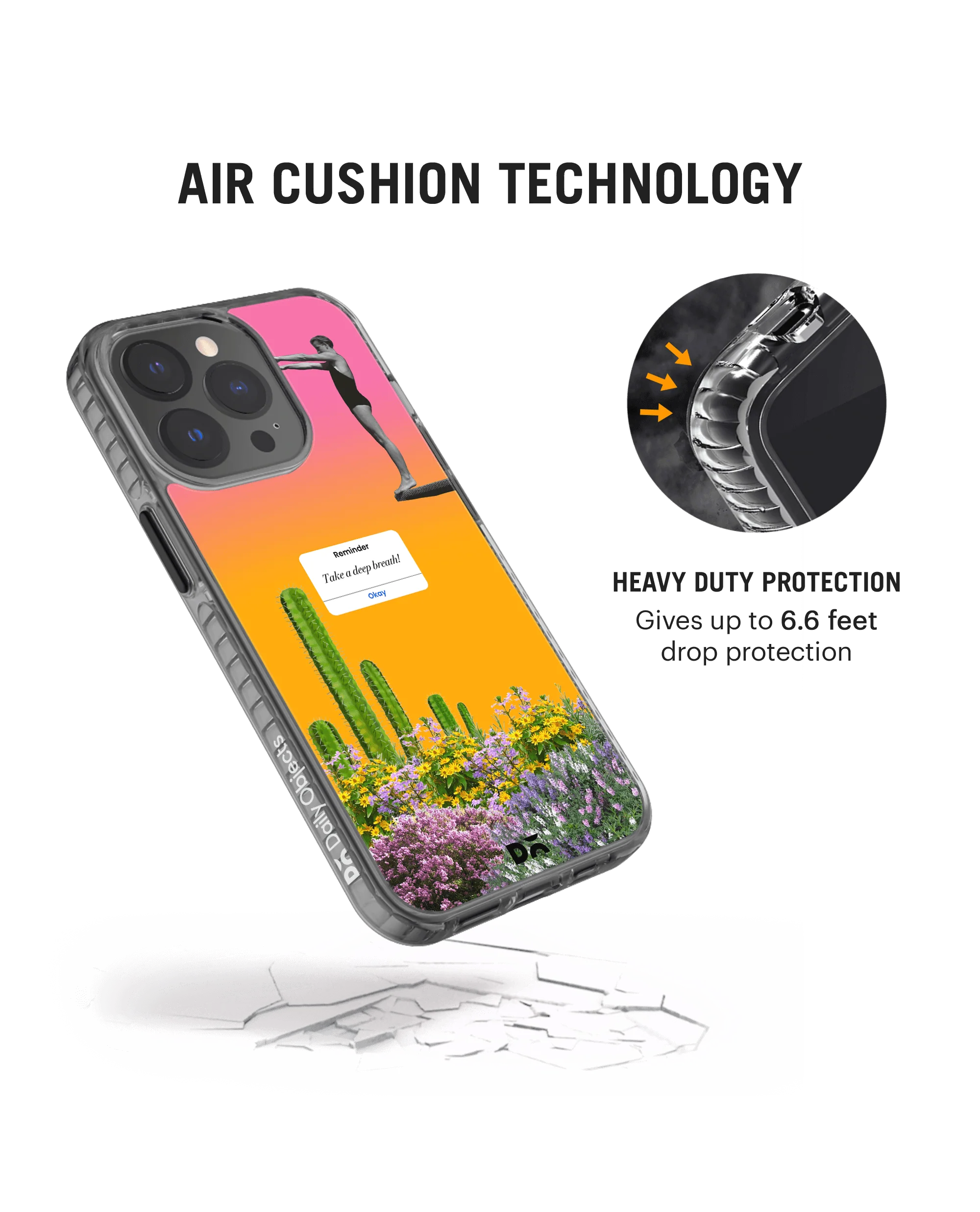DailyObjects Thank God for Reminders! Stride 2.0 Case Cover For iPhone 13 Pro Max - Image 4