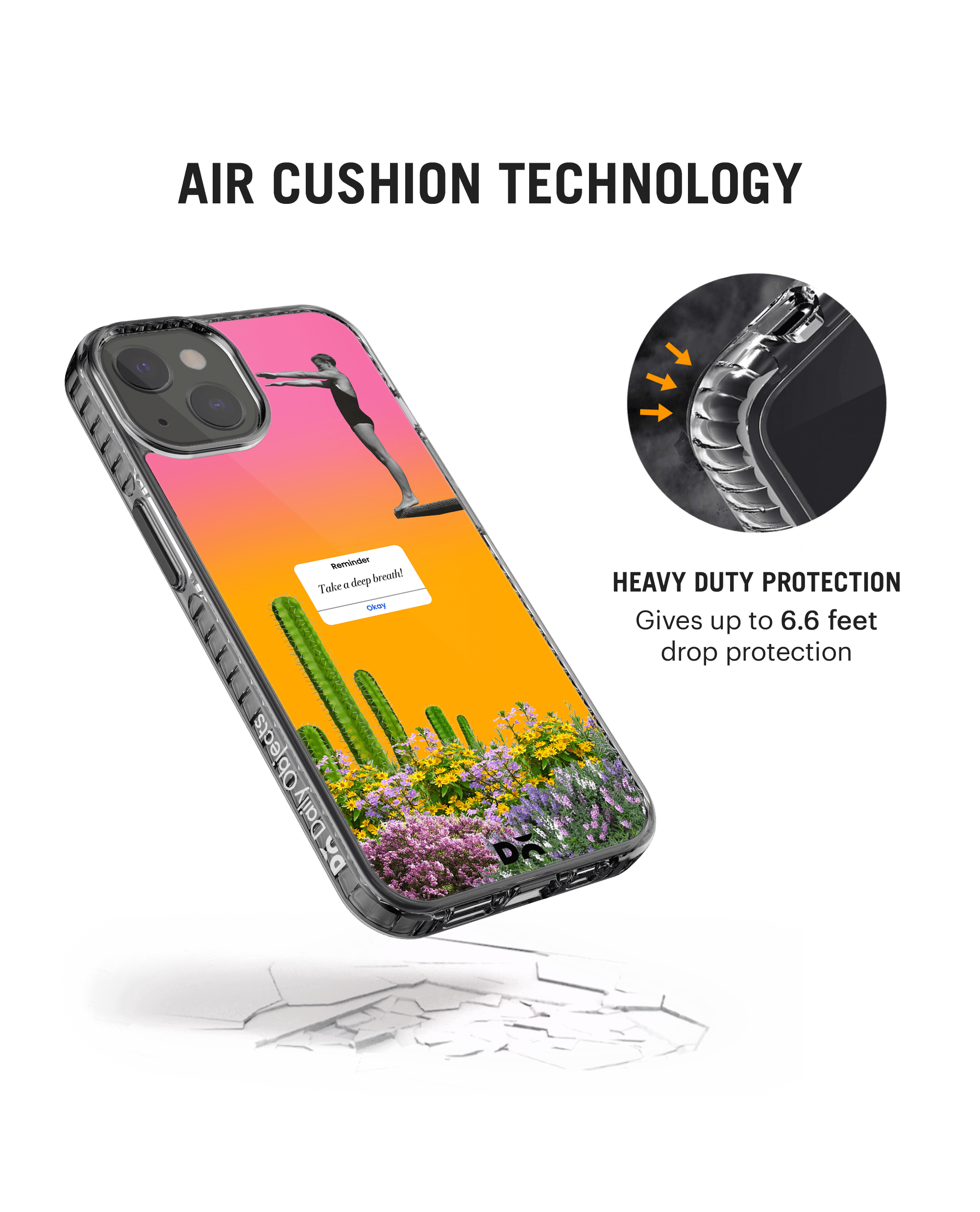 DailyObjects Thank God for Reminders! Stride 2.0 Phone Case Cover For iPhone 14 - Image 2