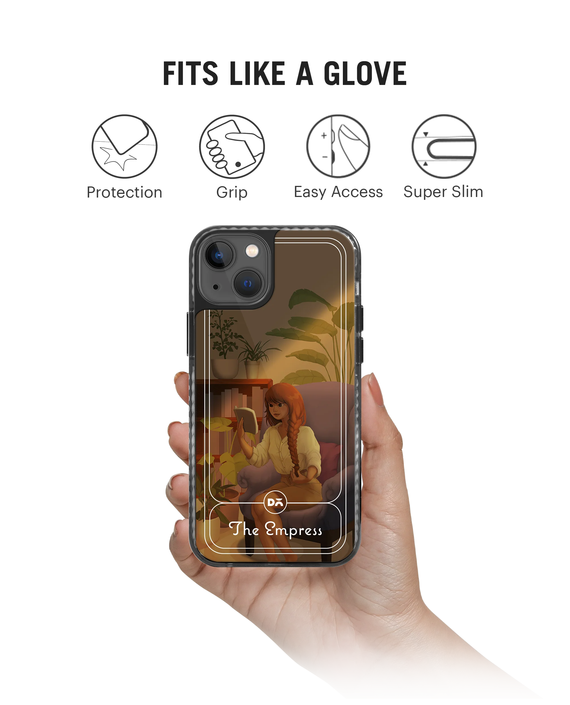 DailyObjects The Empress Stride 2.0 Phone Case Cover For iPhone 15 Plus - Image 2