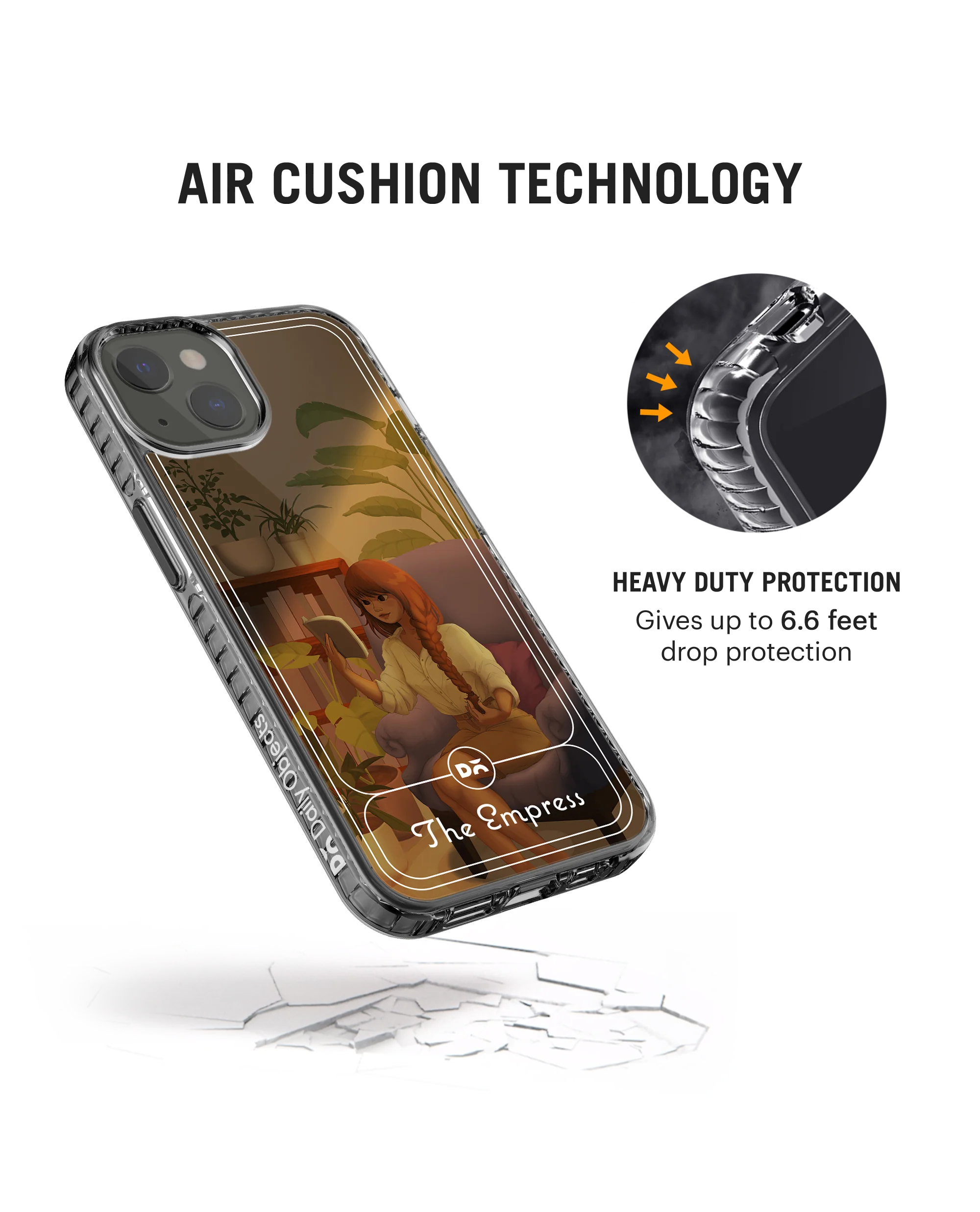 DailyObjects The Empress Stride 2.0 Phone Case Cover For iPhone 15 Plus - Image 6