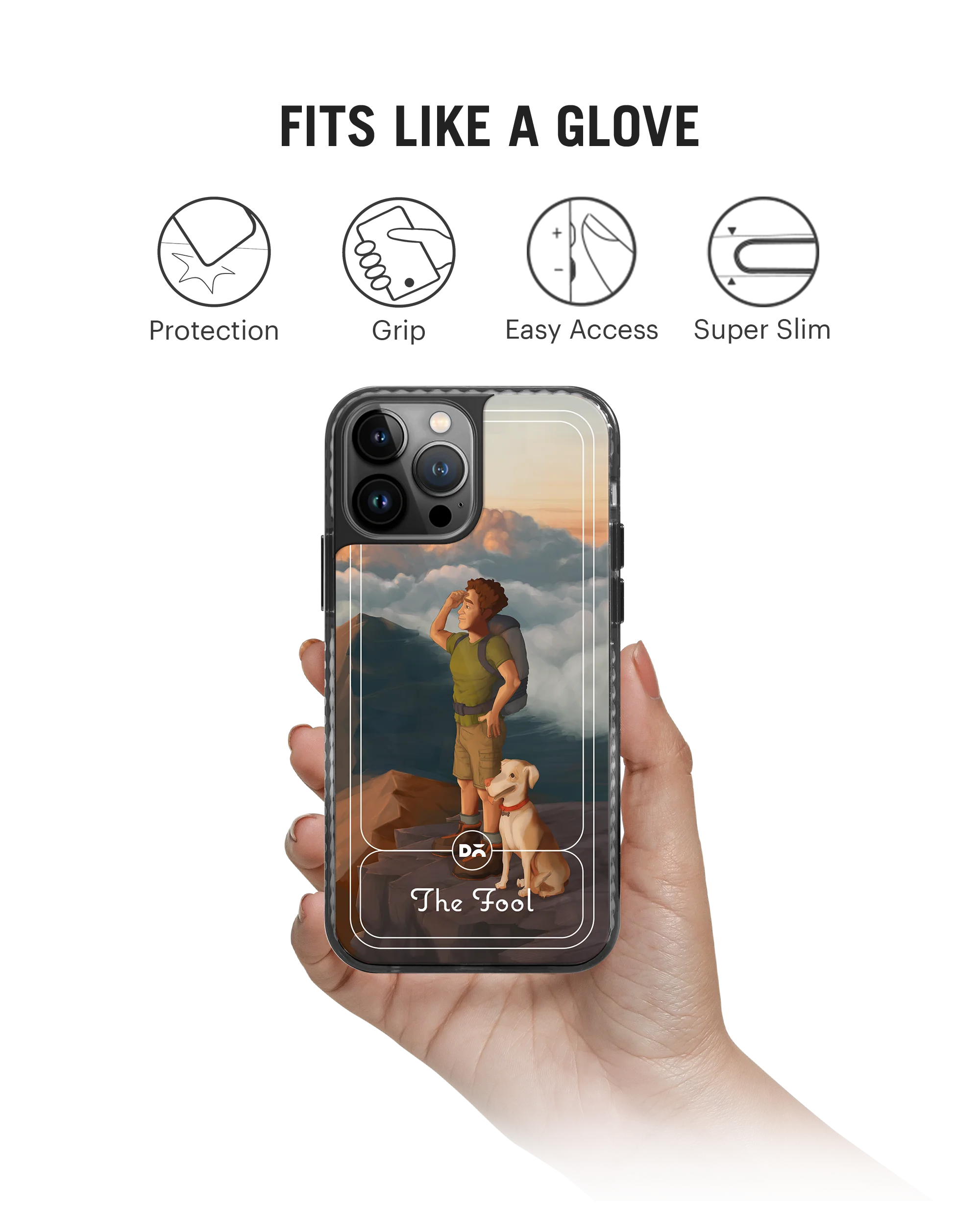 DailyObjects The Fool Stride 2.0 Phone Case Cover For iPhone 15 Pro - Image 2