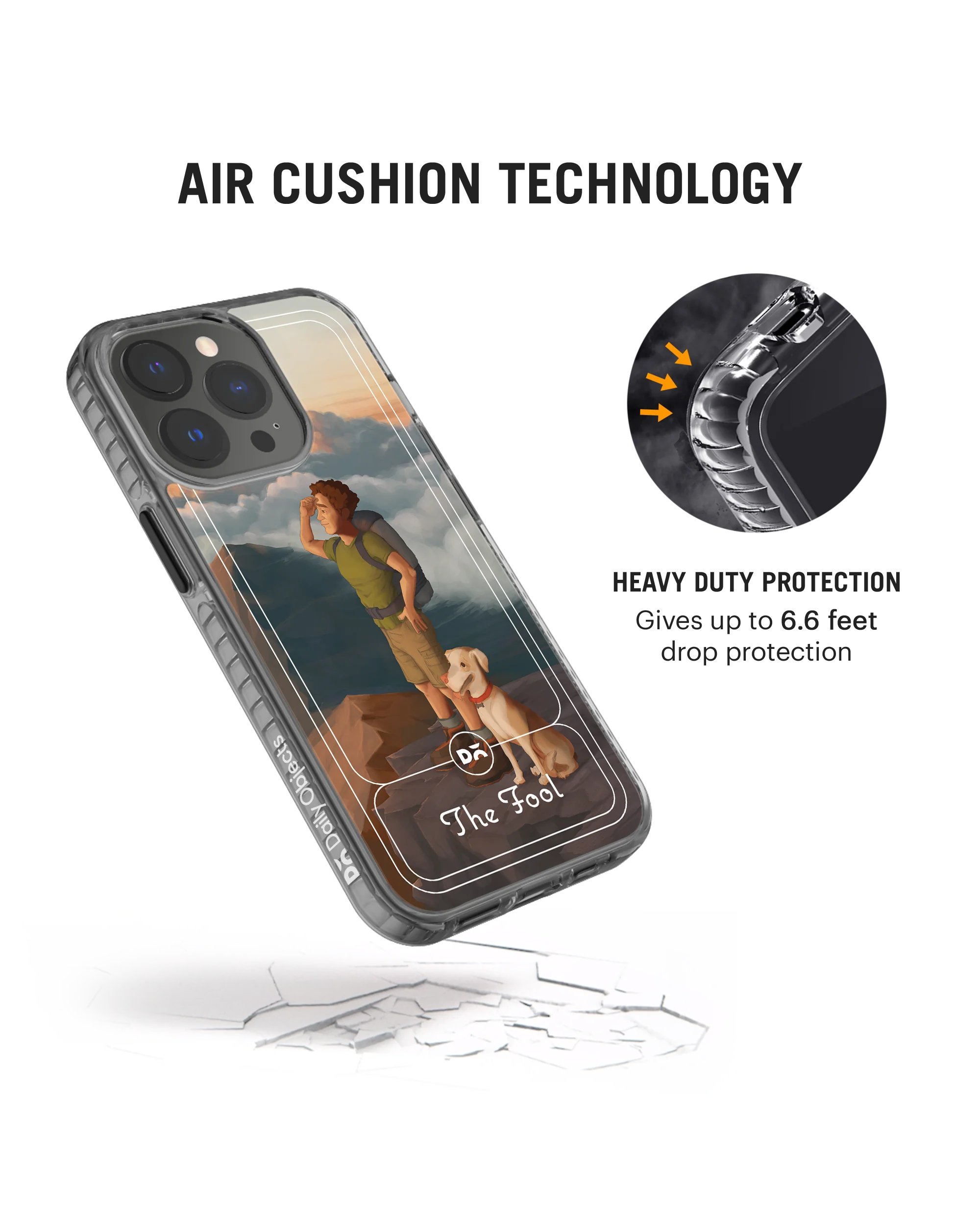 DailyObjects The Fool Stride 2.0 Phone Case Cover For iPhone 15 Pro - Image 5