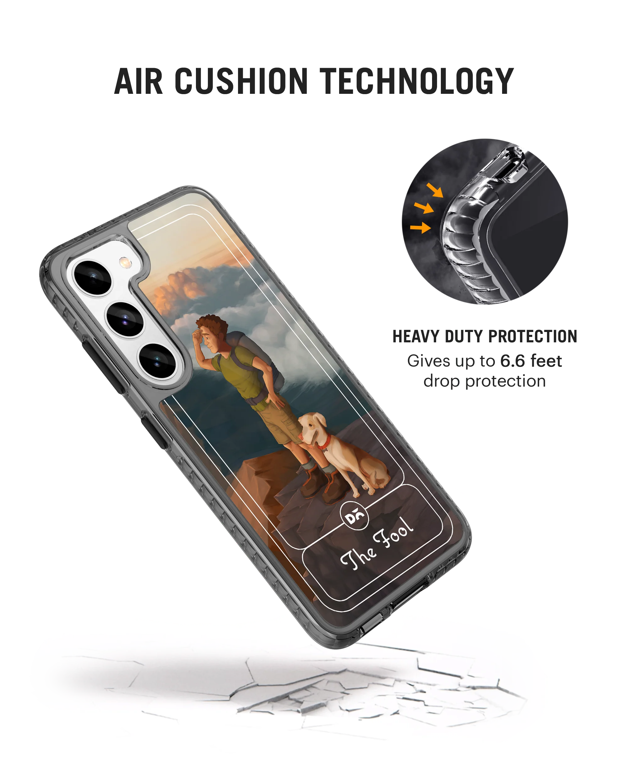 DailyObjects The Fool Stride 2.0 Case Cover For Samsung Galaxy S23 Plus - Image 2