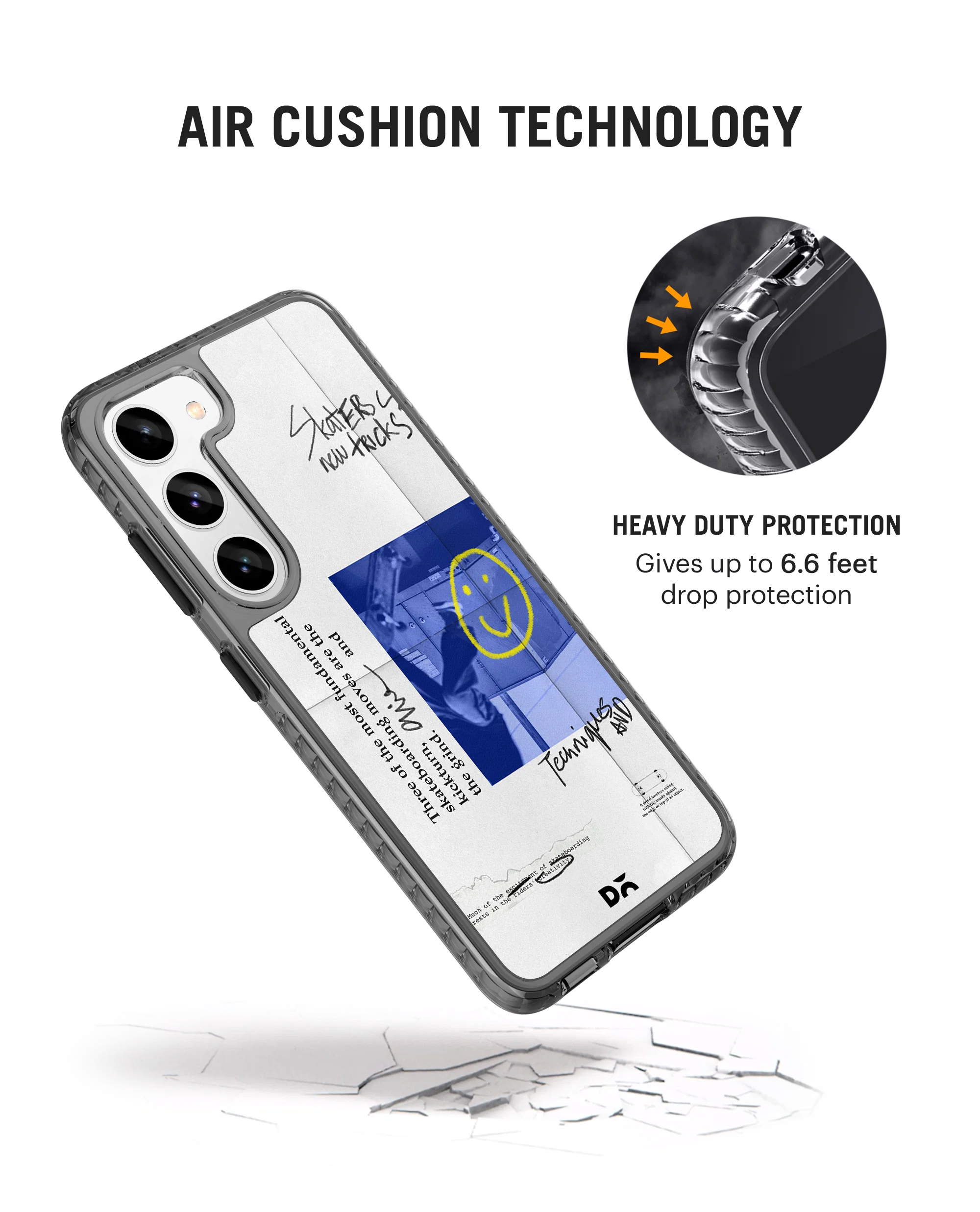 DailyObjects The Fundamentals Stride 2.0 Case Cover For Samsung Galaxy S23 - Image 2