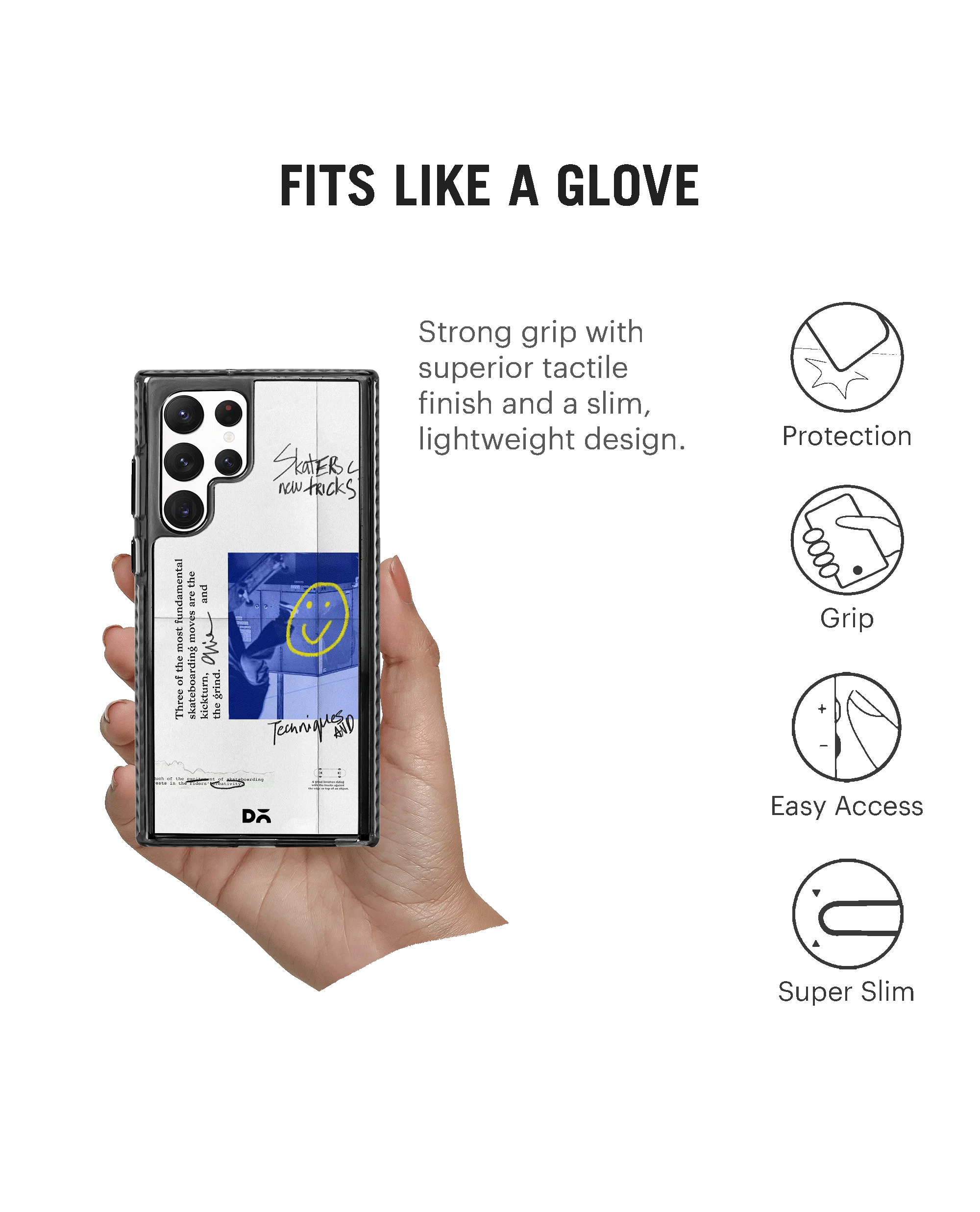 DailyObjects The Fundamentals Stride 2.0 Case Cover For Samsung Galaxy S23 Ultra - Image 5