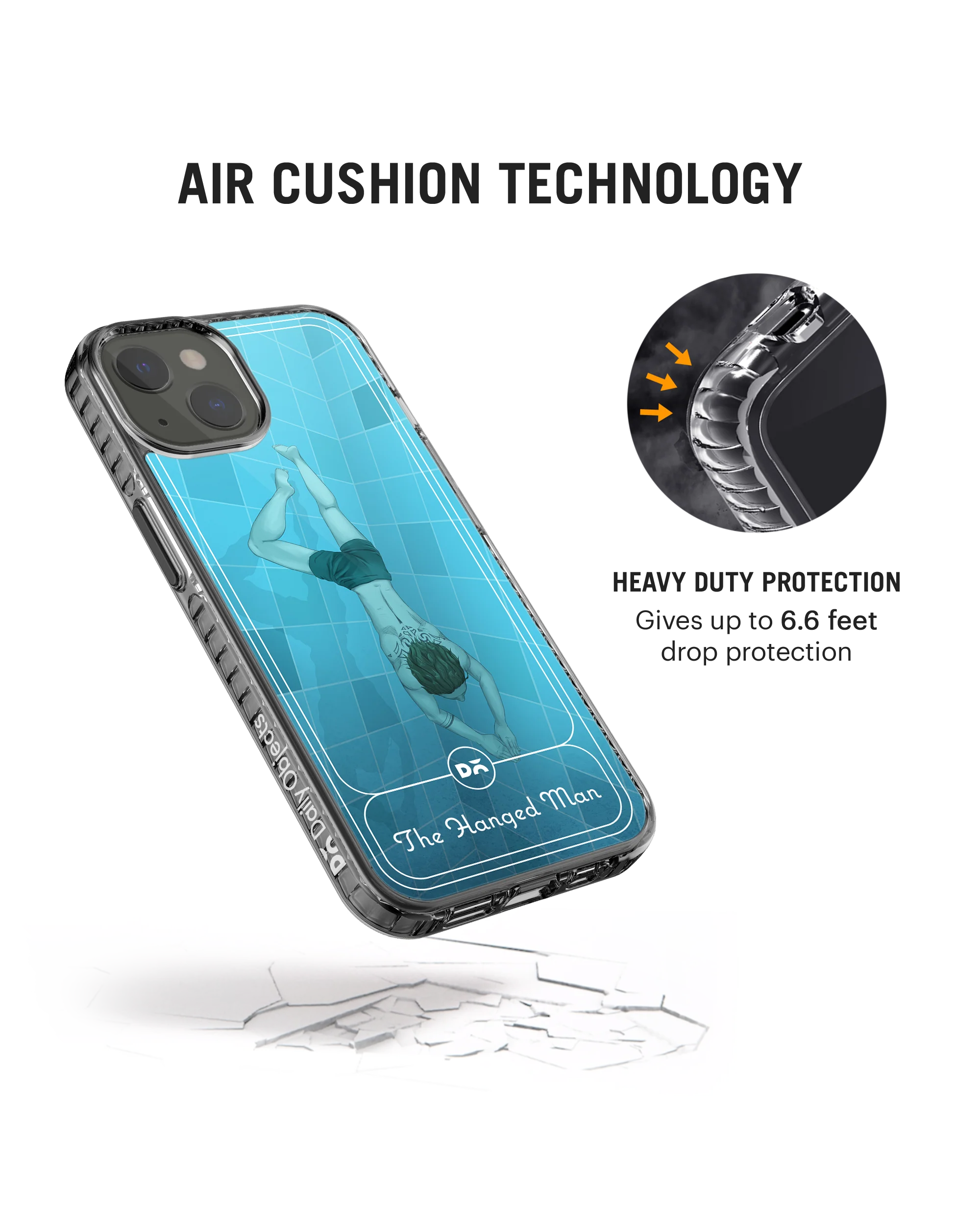 DailyObjects The Hanged Man Stride 2.0 Phone Case Cover For iPhone 15 Plus - Image 6