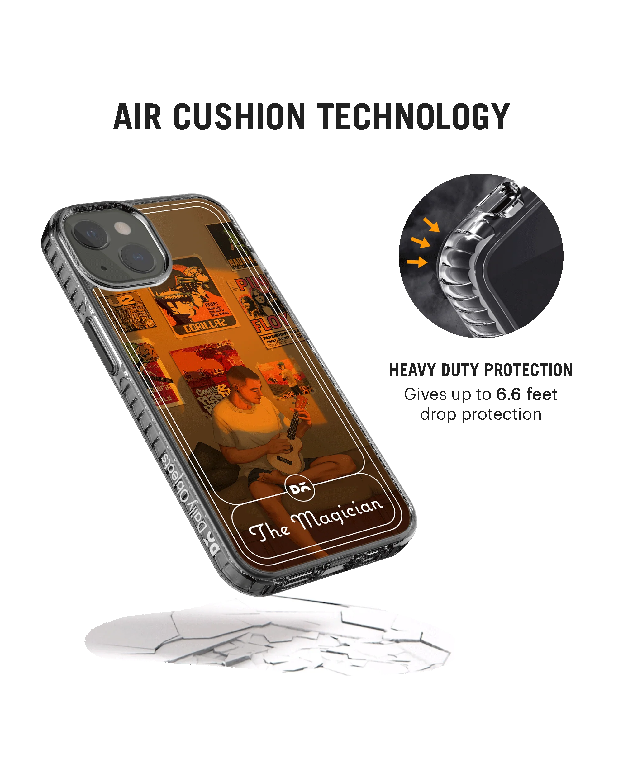 DailyObjects The Magician Stride 2.0 Case Cover For iPhone 13 - Image 4