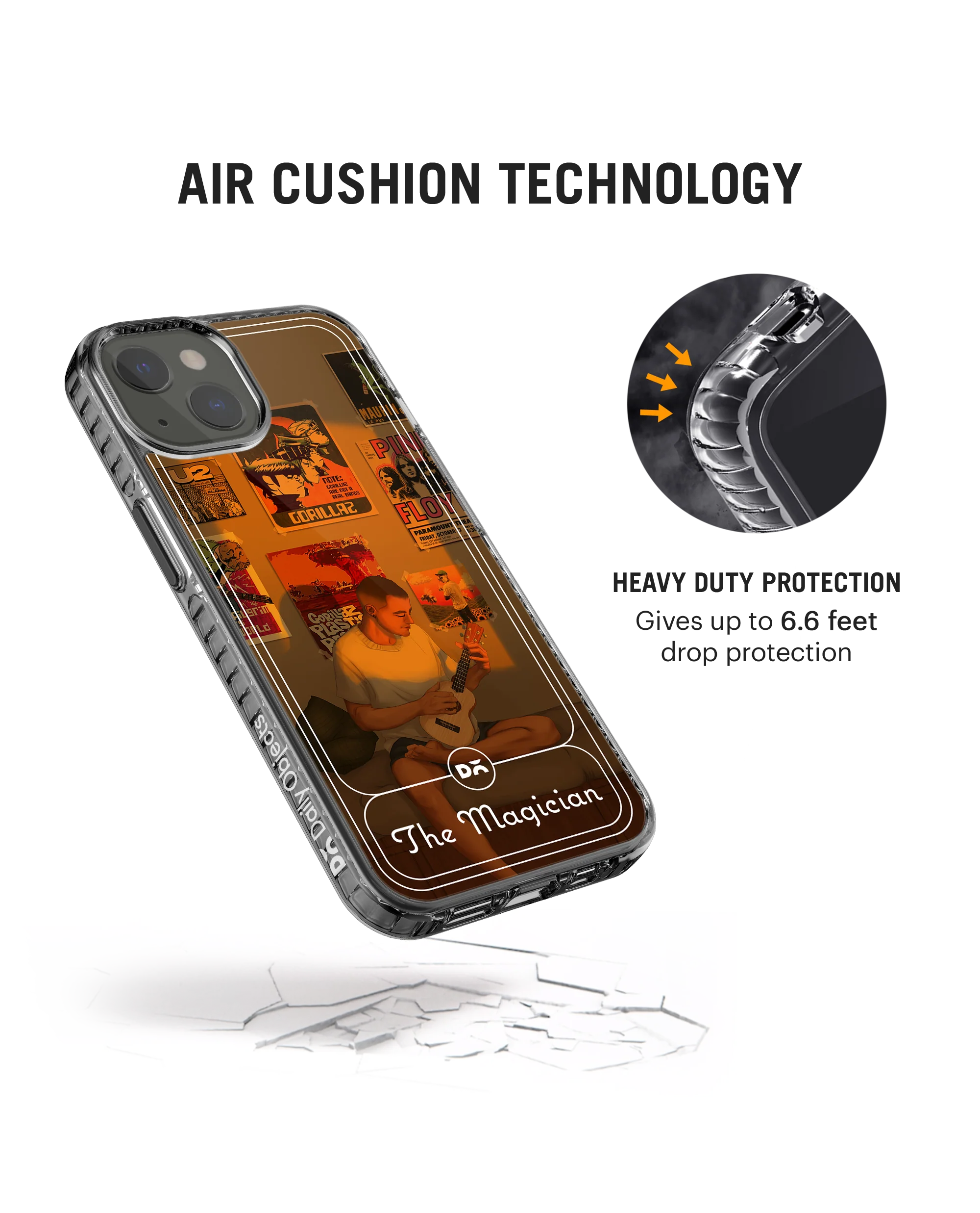DailyObjects The Magician Stride 2.0 Phone Case Cover For iPhone 15 Plus - Image 6