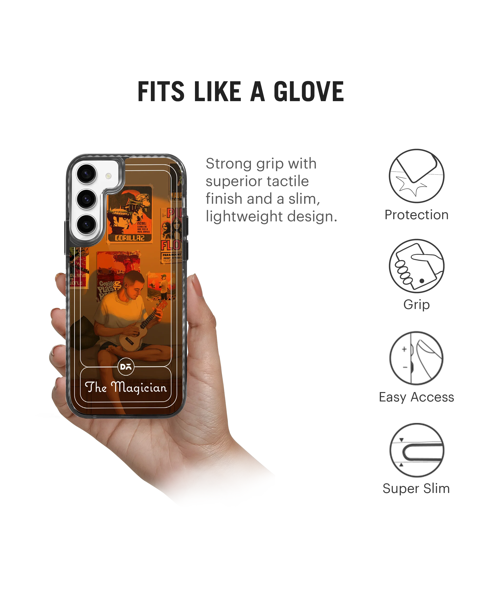 DailyObjects The Magician Stride 2.0 Case Cover For Samsung Galaxy S23 Plus - Image 5