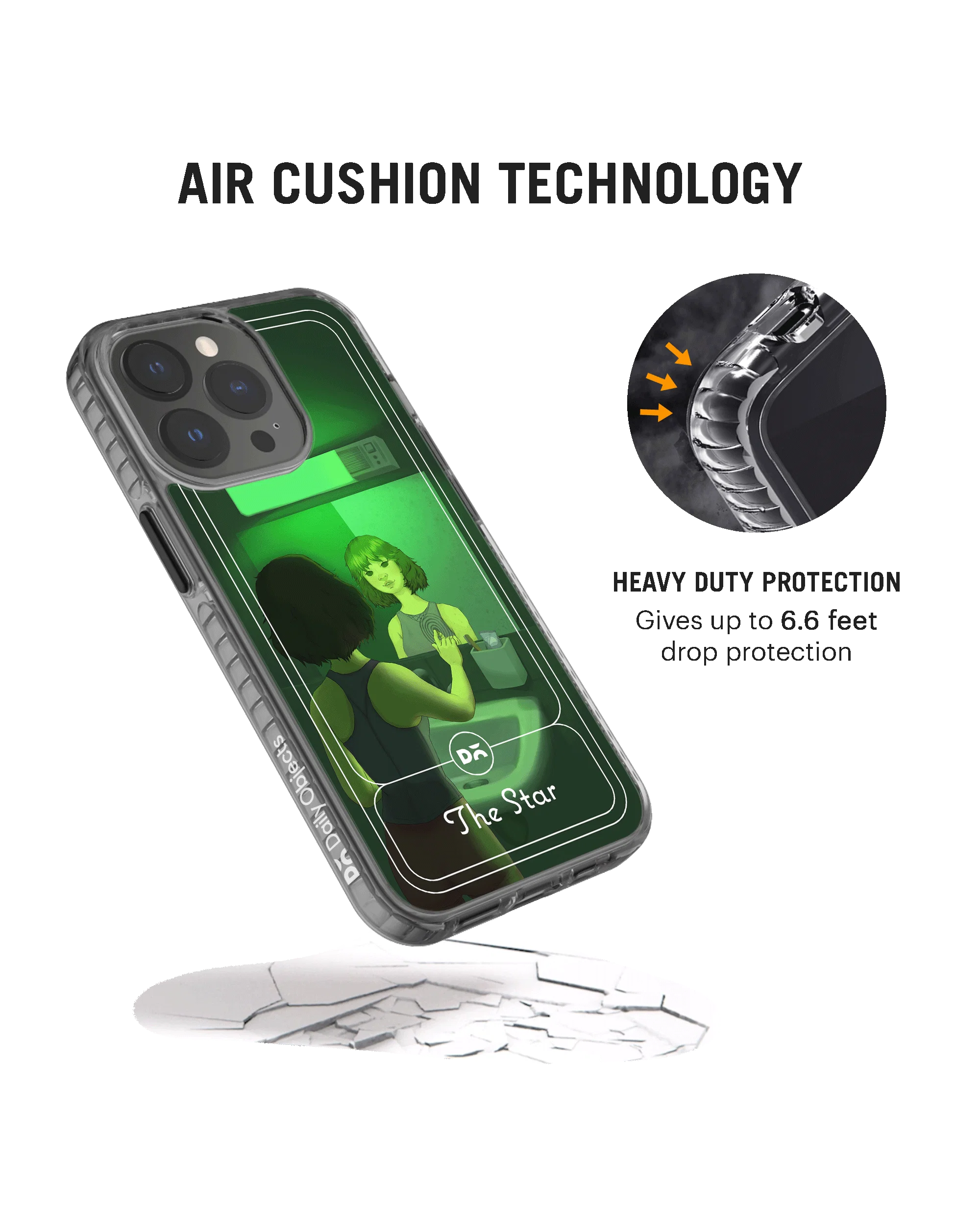 DailyObjects The Star Stride 2.0 Case Cover For iPhone 13 Pro - Image 4