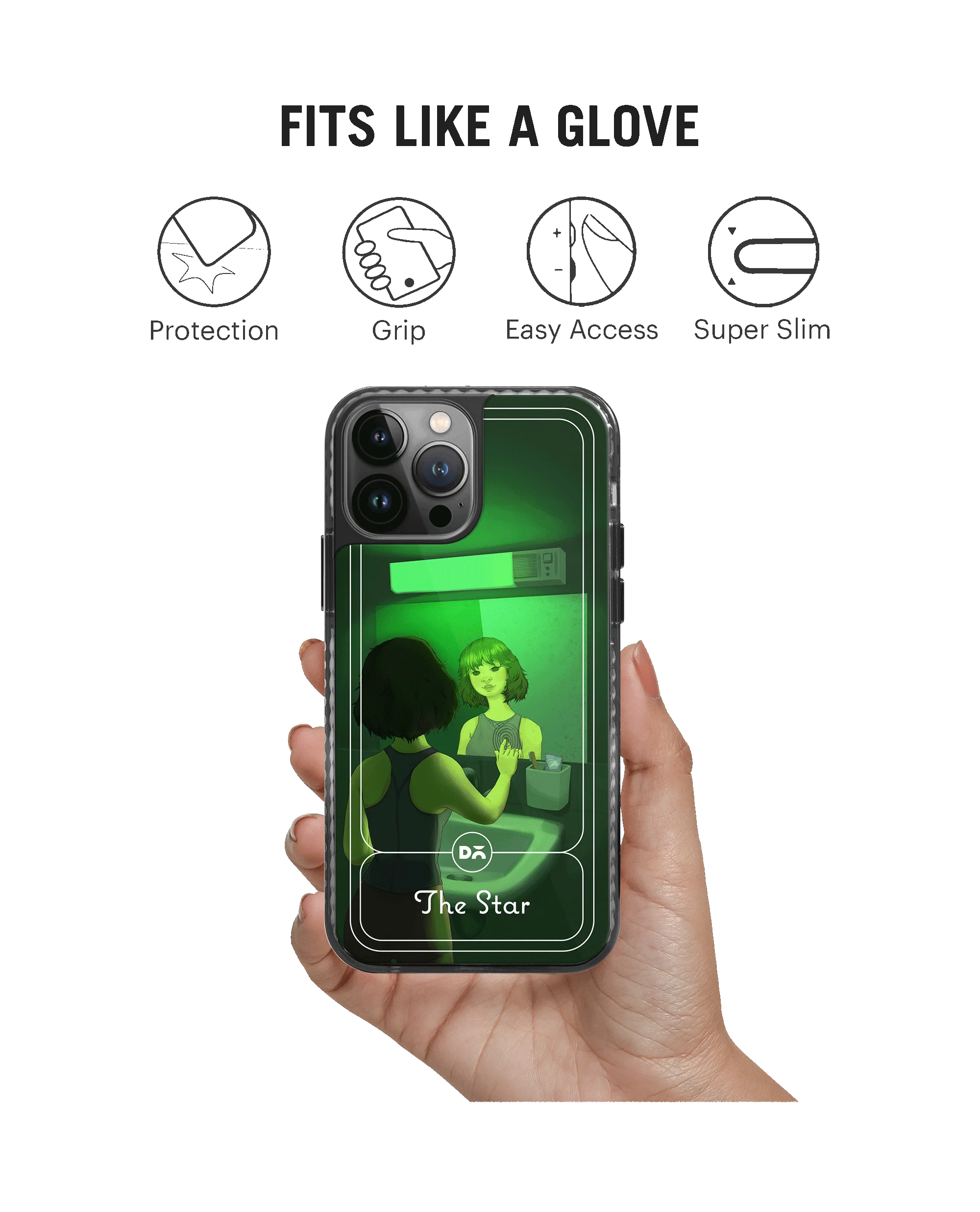 DailyObjects The Star Stride 2.0 Case Cover For iPhone 13 Pro Max - Image 2