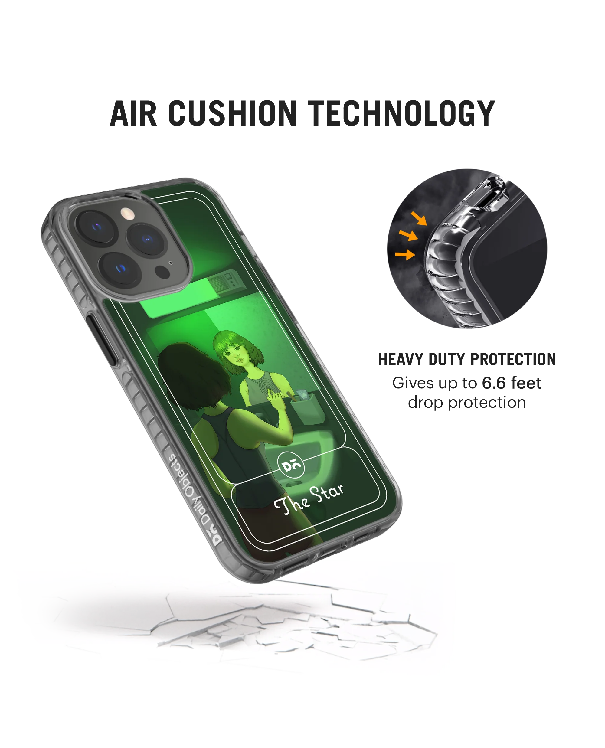 DailyObjects The Star Stride 2.0 Phone Case Cover For iPhone 15 Pro - Image 5