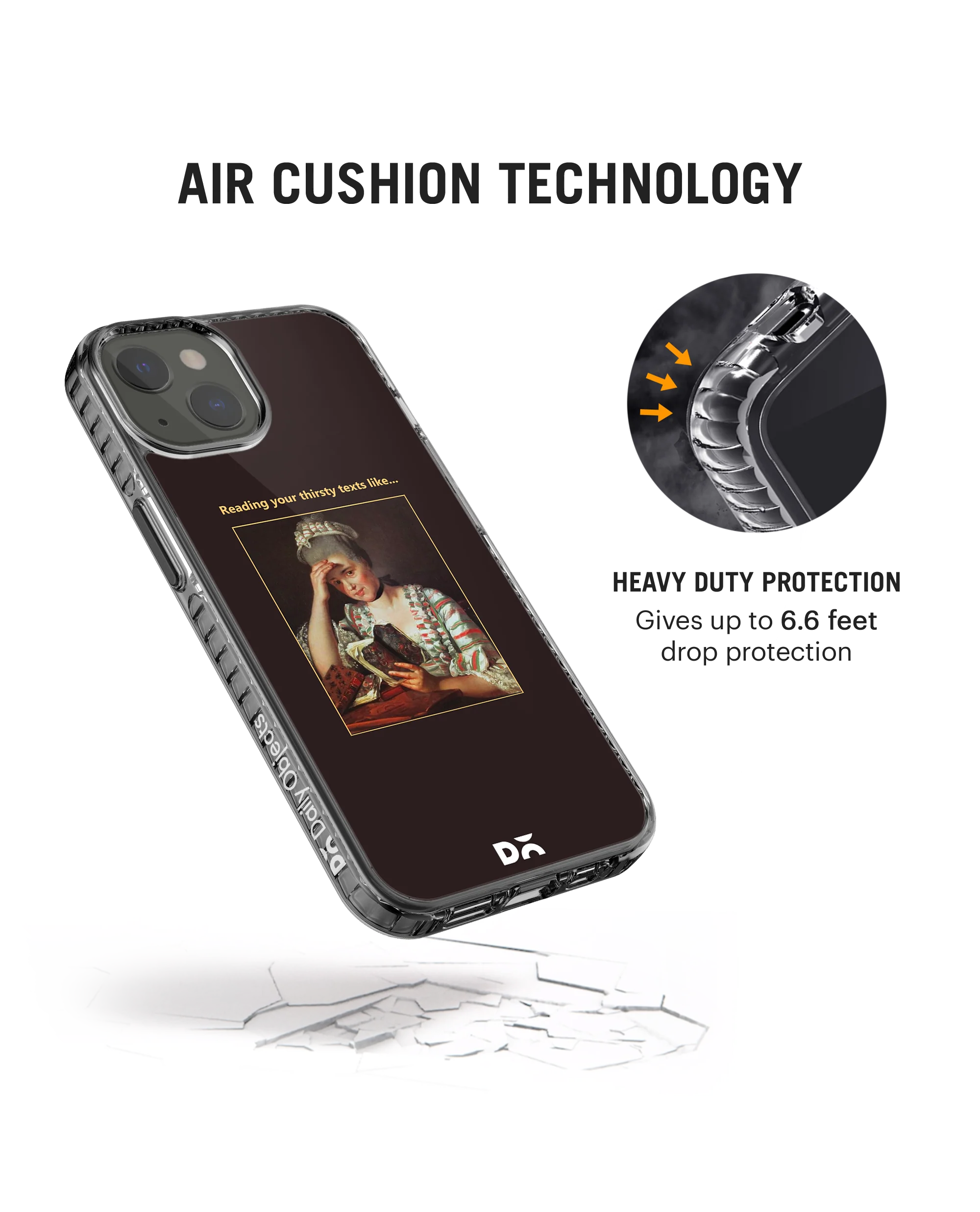 DailyObjects Thirsty Text Stride 2.0 Phone Case Cover For iPhone 15 - Image 6