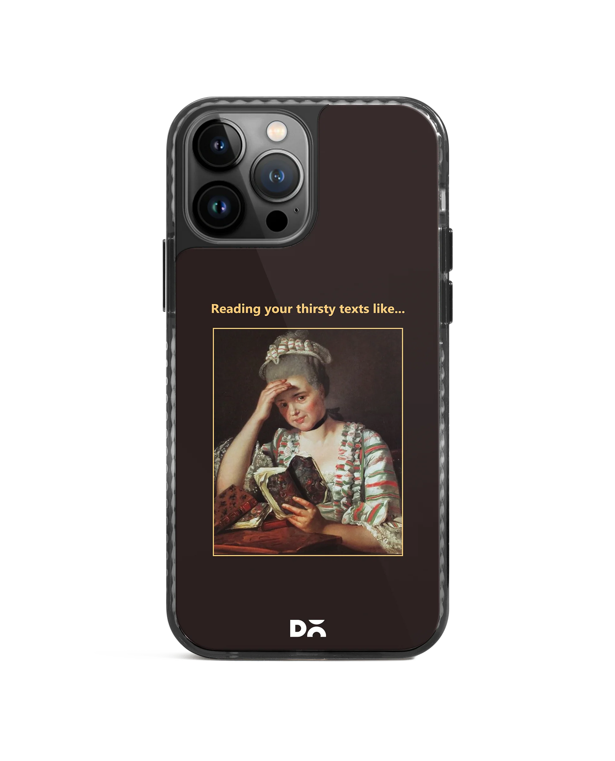 DailyObjects Thirsty Text Stride 2.0 Phone Case Cover For iPhone 15 Pro Max