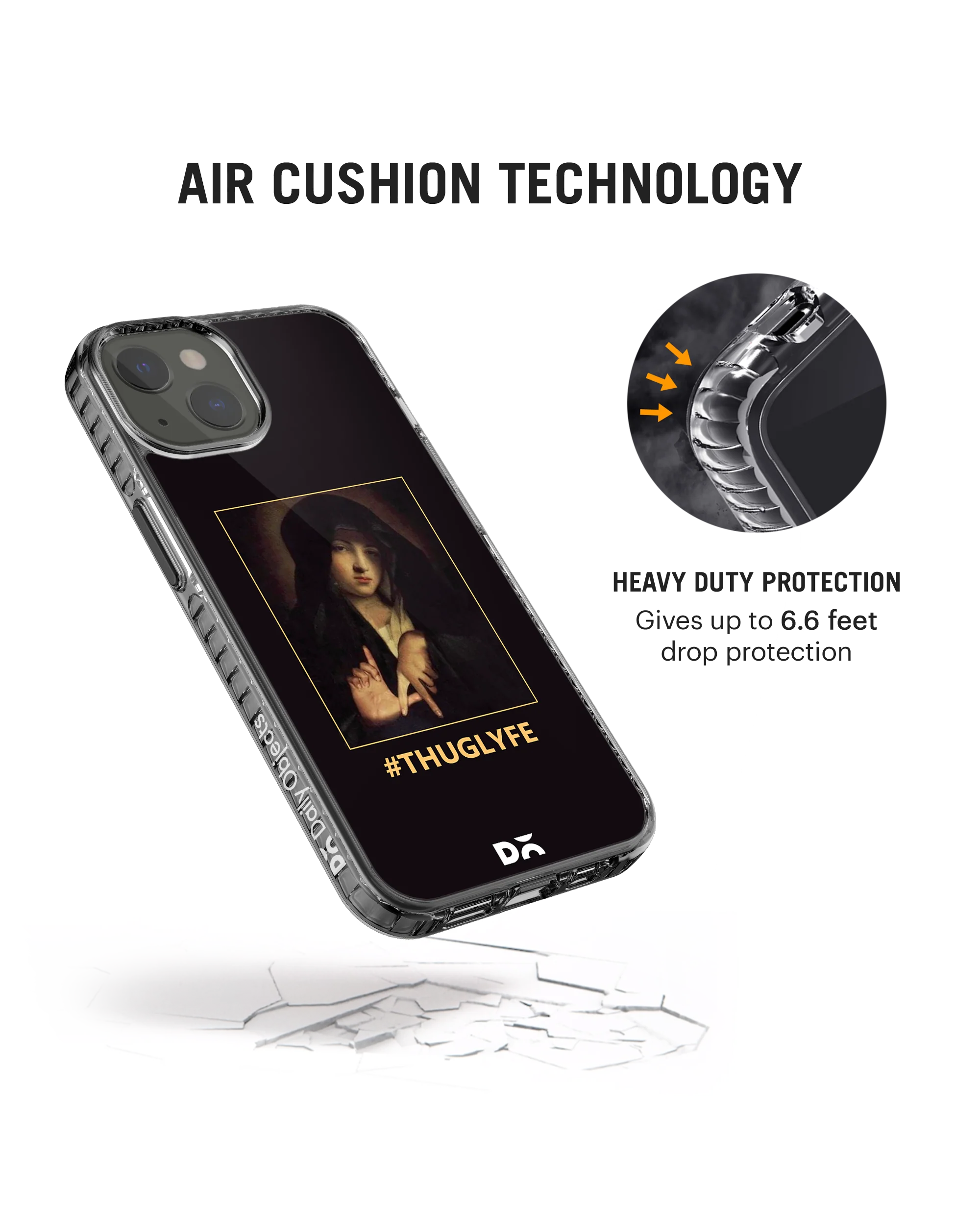 DailyObjects Thug Lyfe Stride 2.0 Phone Case Cover For iPhone 15 Plus - Image 6