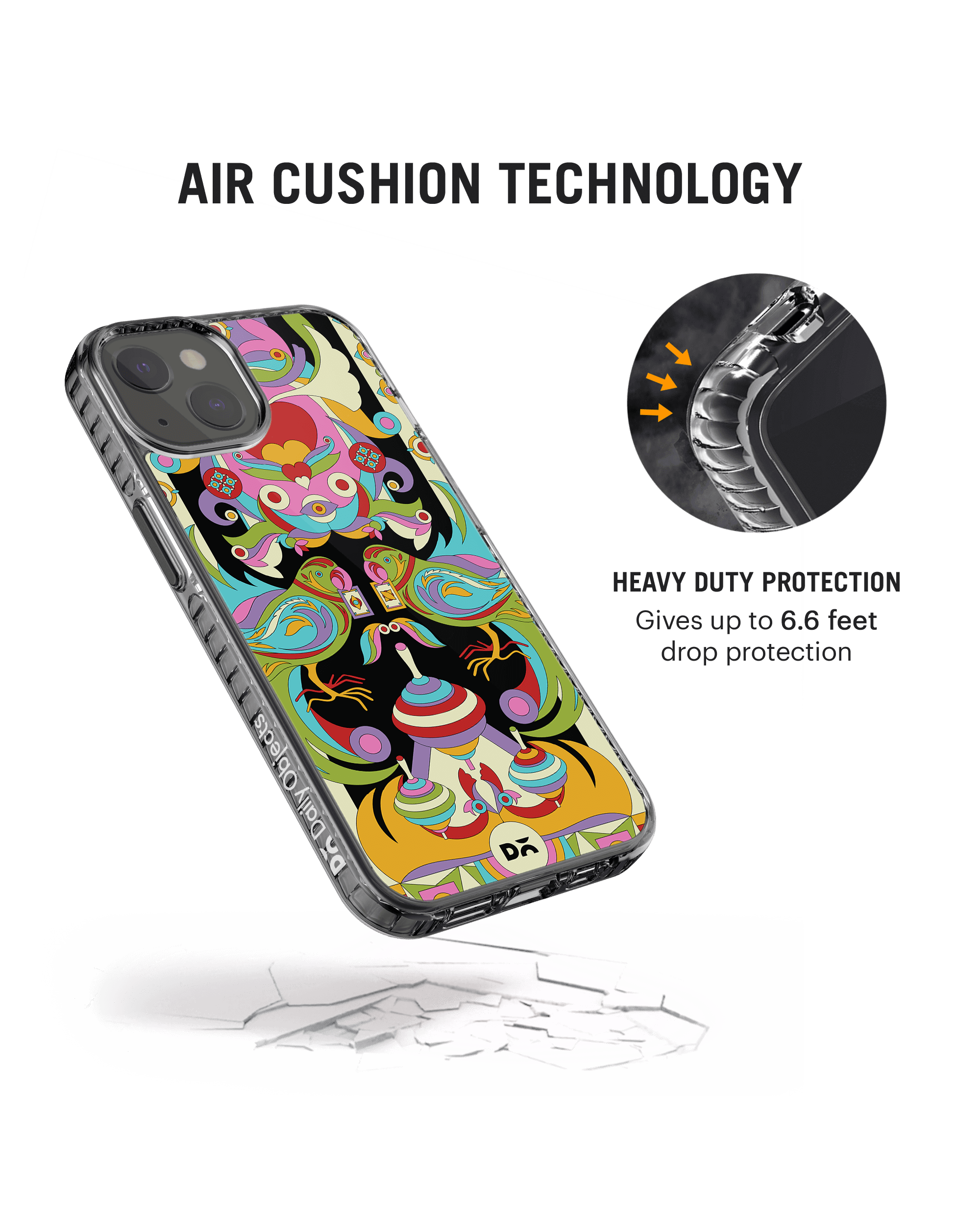 DailyObjects Tota Mela Stride 2.0 Phone Case Cover For iPhone 14 - Image 2