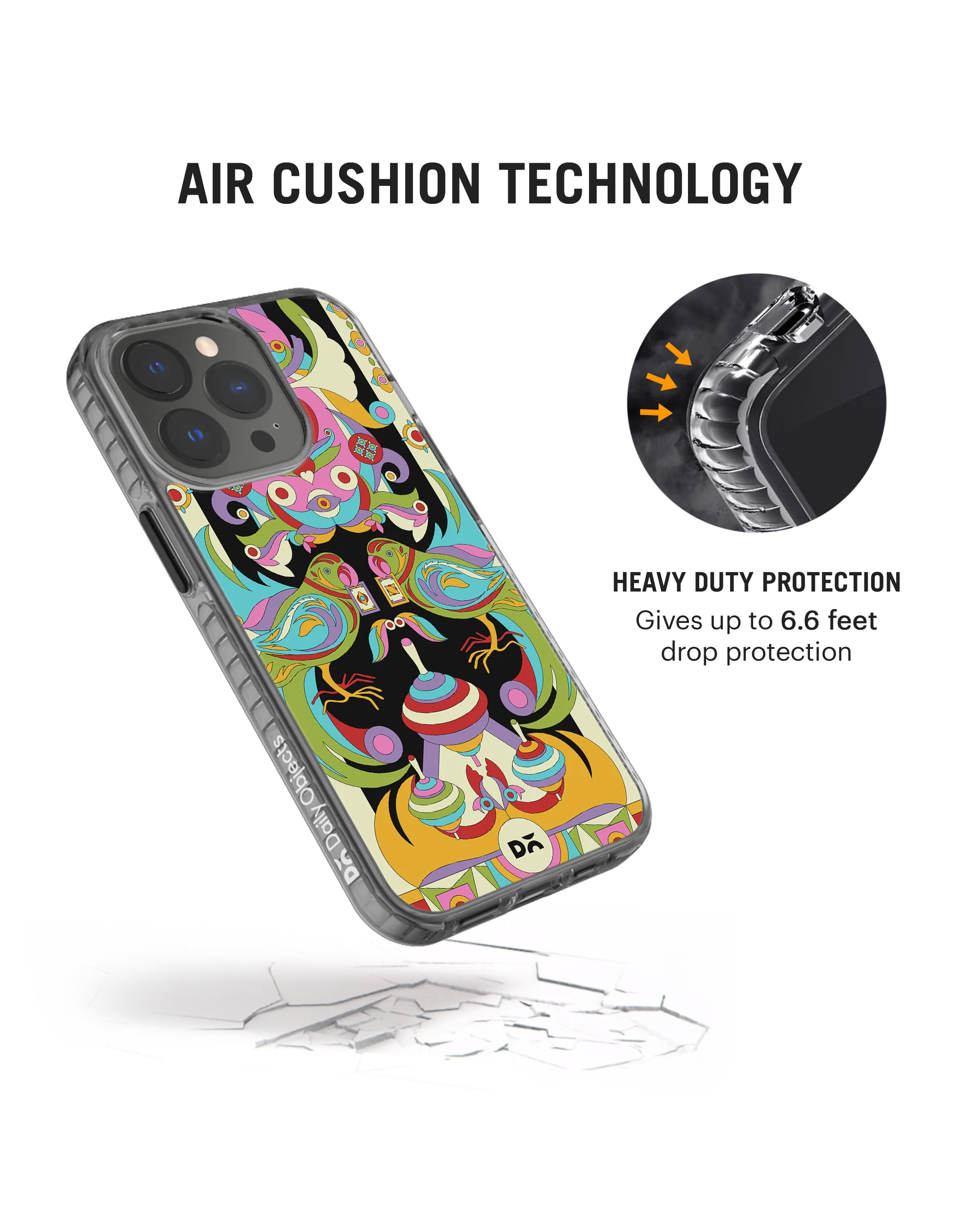 DailyObjects Tota Mela Stride 2.0 Phone Case Cover For iPhone 15 Pro - Image 5