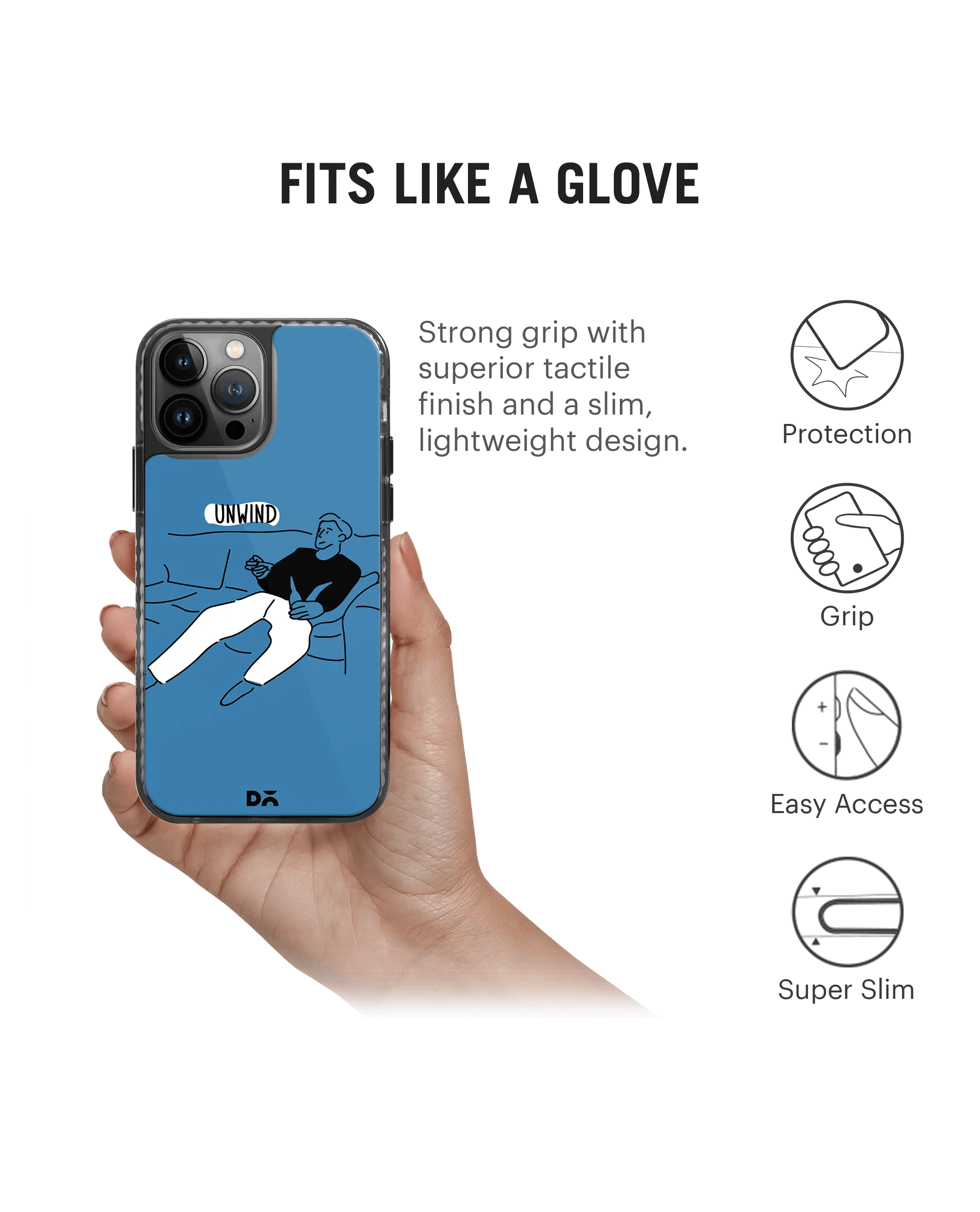 DailyObjects Unwinder Stride 2.0 Phone Case Cover For iPhone 14 Pro - Image 2
