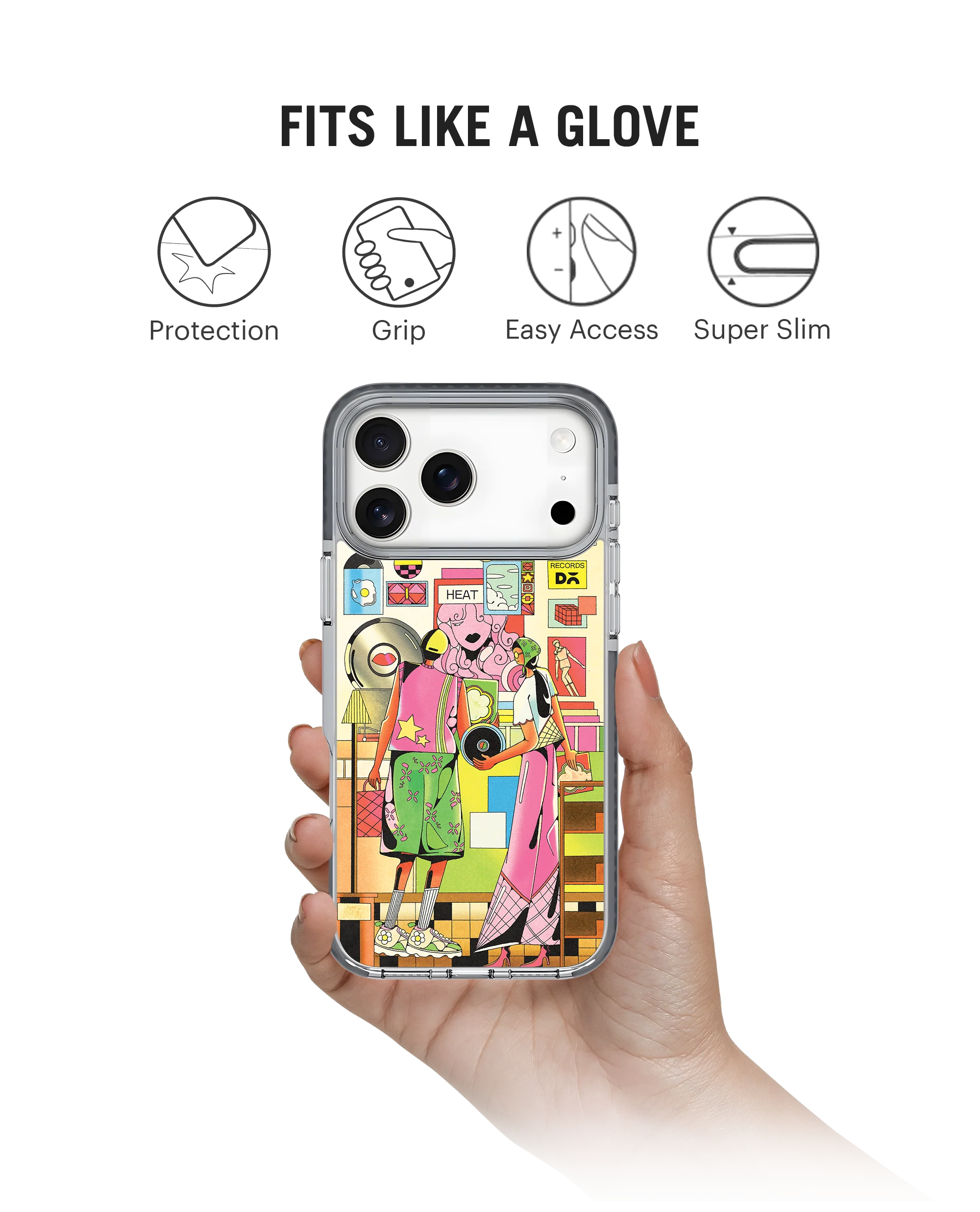 DailyObjects Vinyl Collector Stride 2.0 MagSafe Case Cover For iPhone 17 Pro Max - Image 2