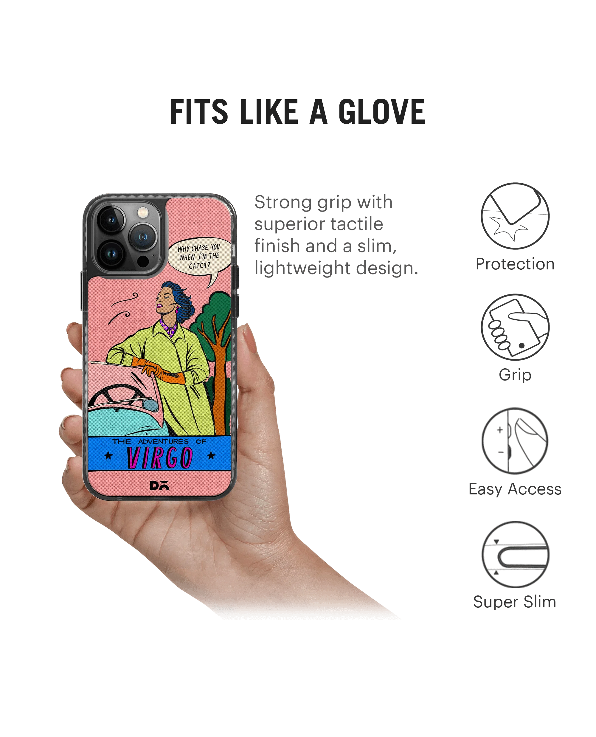 DailyObjects Virgo Stride 2.0 Phone Case Cover For iPhone 14 Pro - Image 2