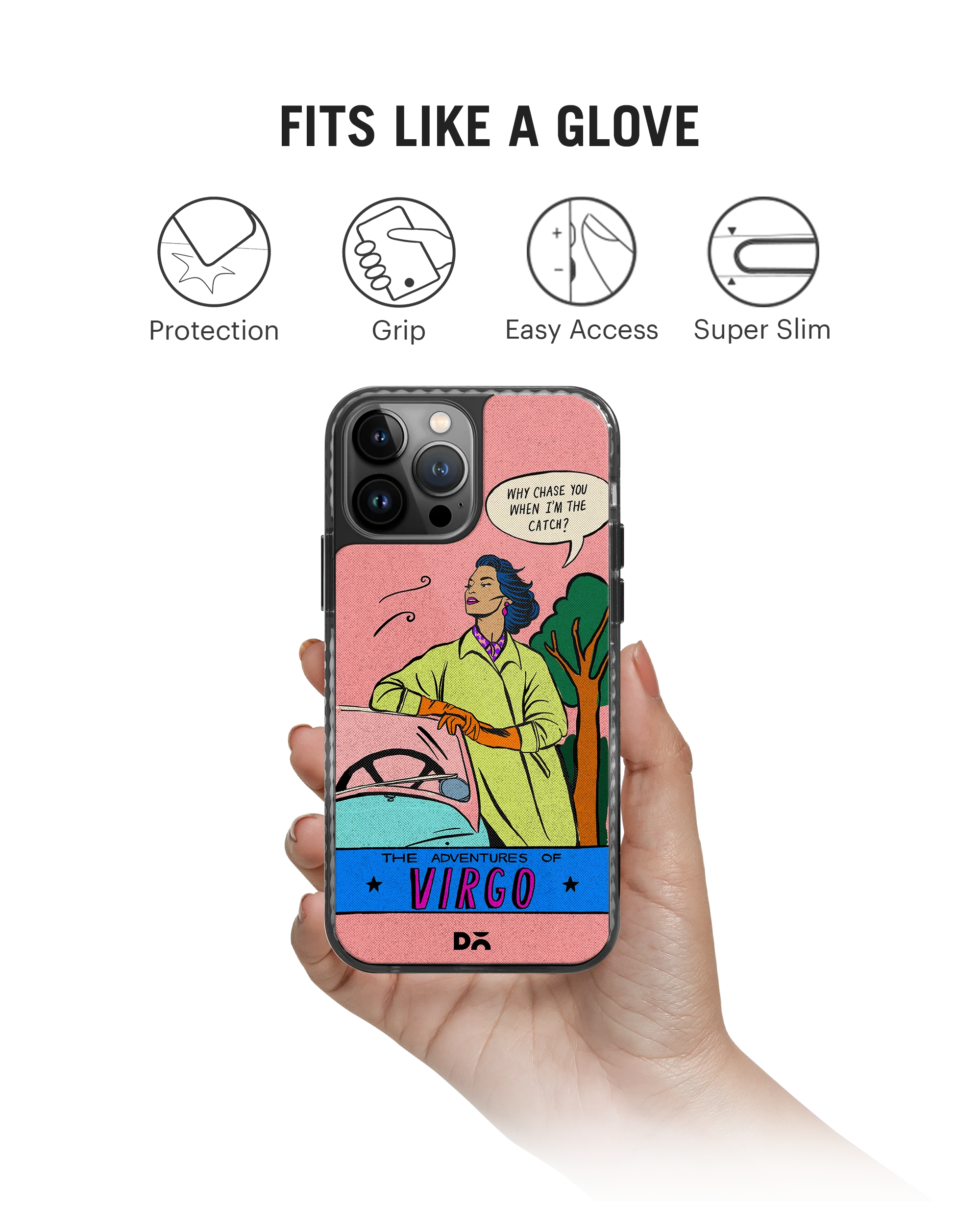 DailyObjects Virgo Stride 2.0 Phone Case Cover For iPhone 15 Pro Max - Image 2