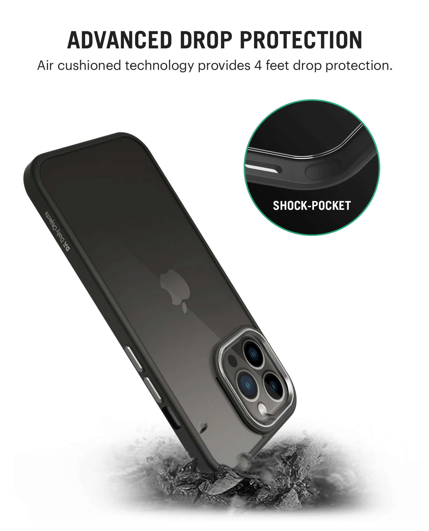 DailyObjects Vulcan Case Cover For iPhone 13 Pro - Image 2