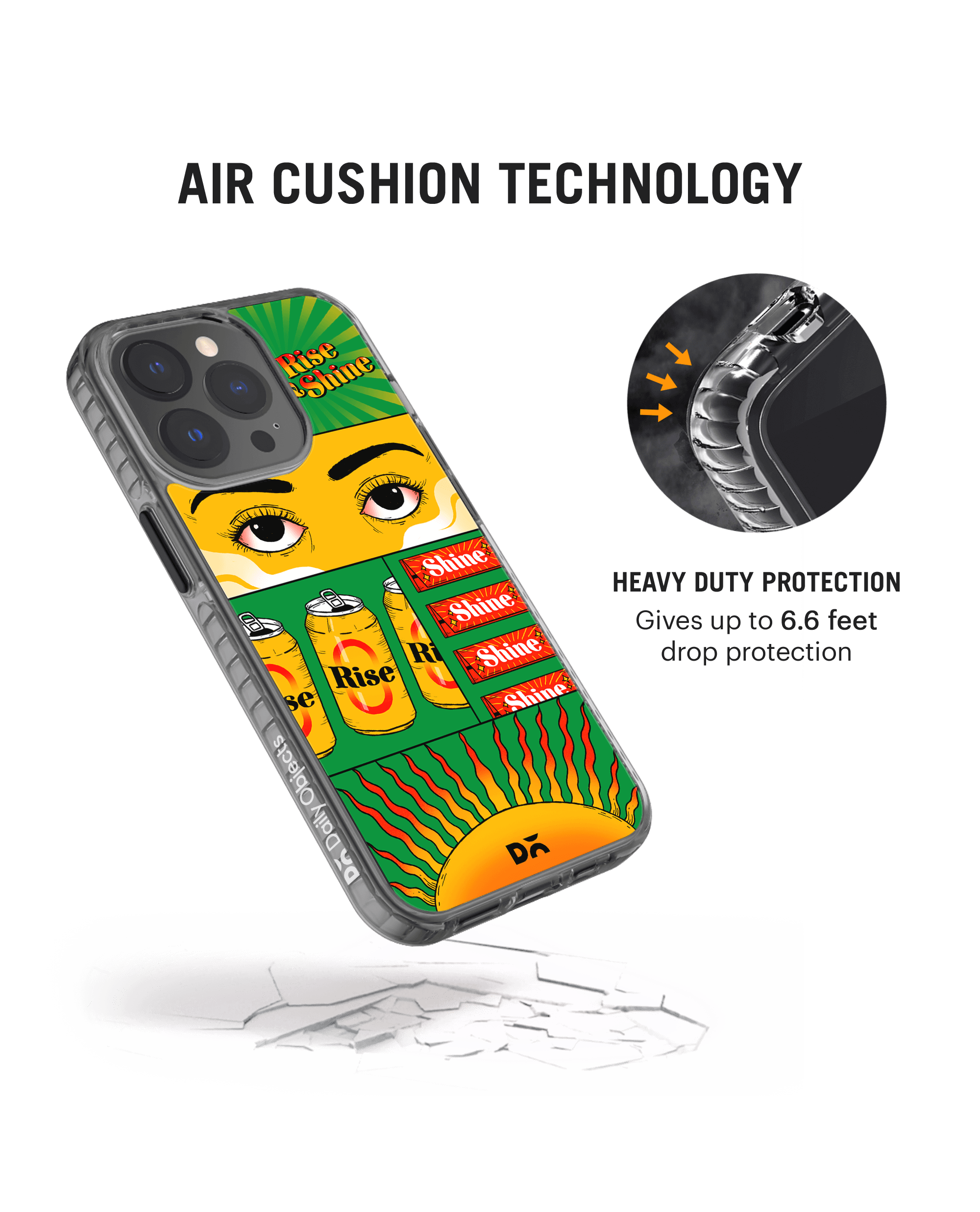 DailyObjects Wake and Bake Stride 2.0 Case Cover For iPhone 13 Pro - Image 4