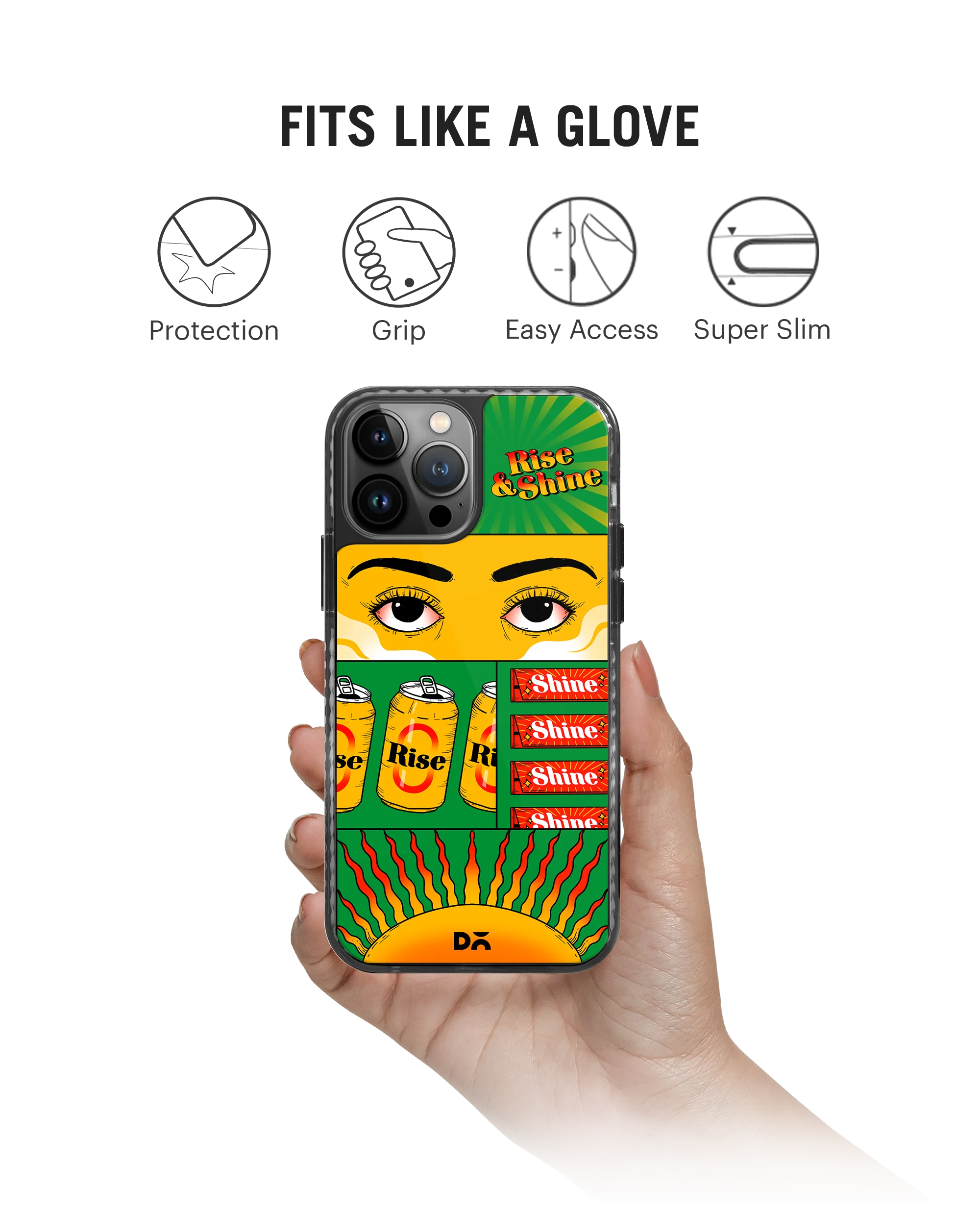DailyObjects Wake and Bake Stride 2.0 Phone Case Cover For iPhone 15 Pro - Image 2