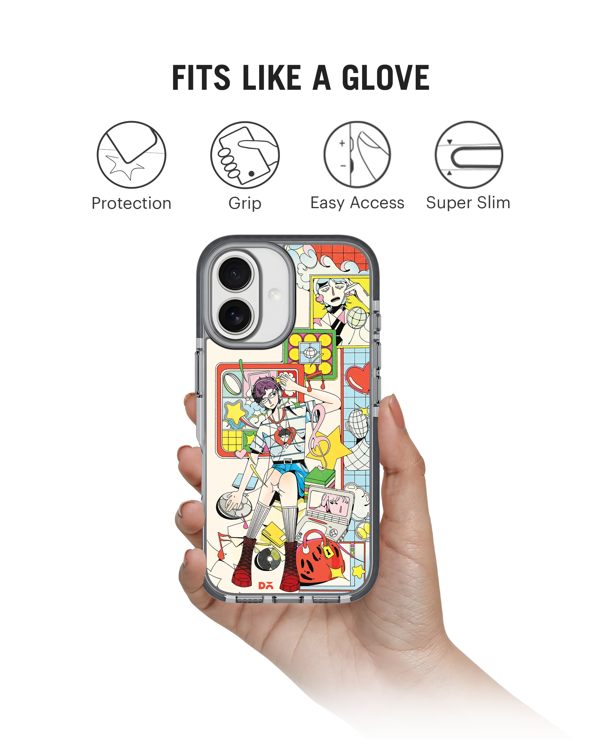 DailyObjects Walkman Beats Stride 2.0 MagSafe Case Cover For iPhone 17 - Image 2