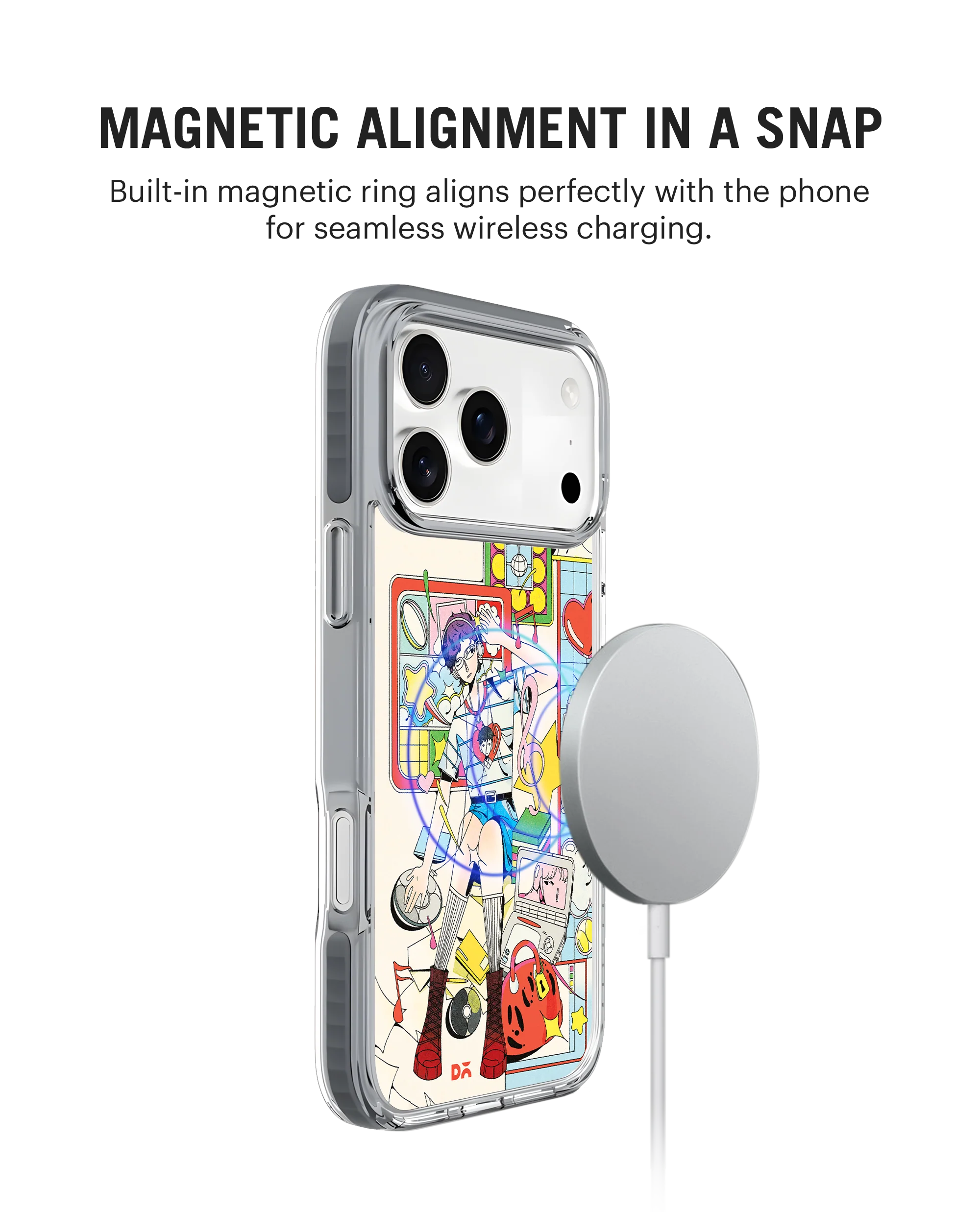 DailyObjects Walkman Beats Stride 2.0 MagSafe Case Cover For iPhone 17 Pro - Image 3