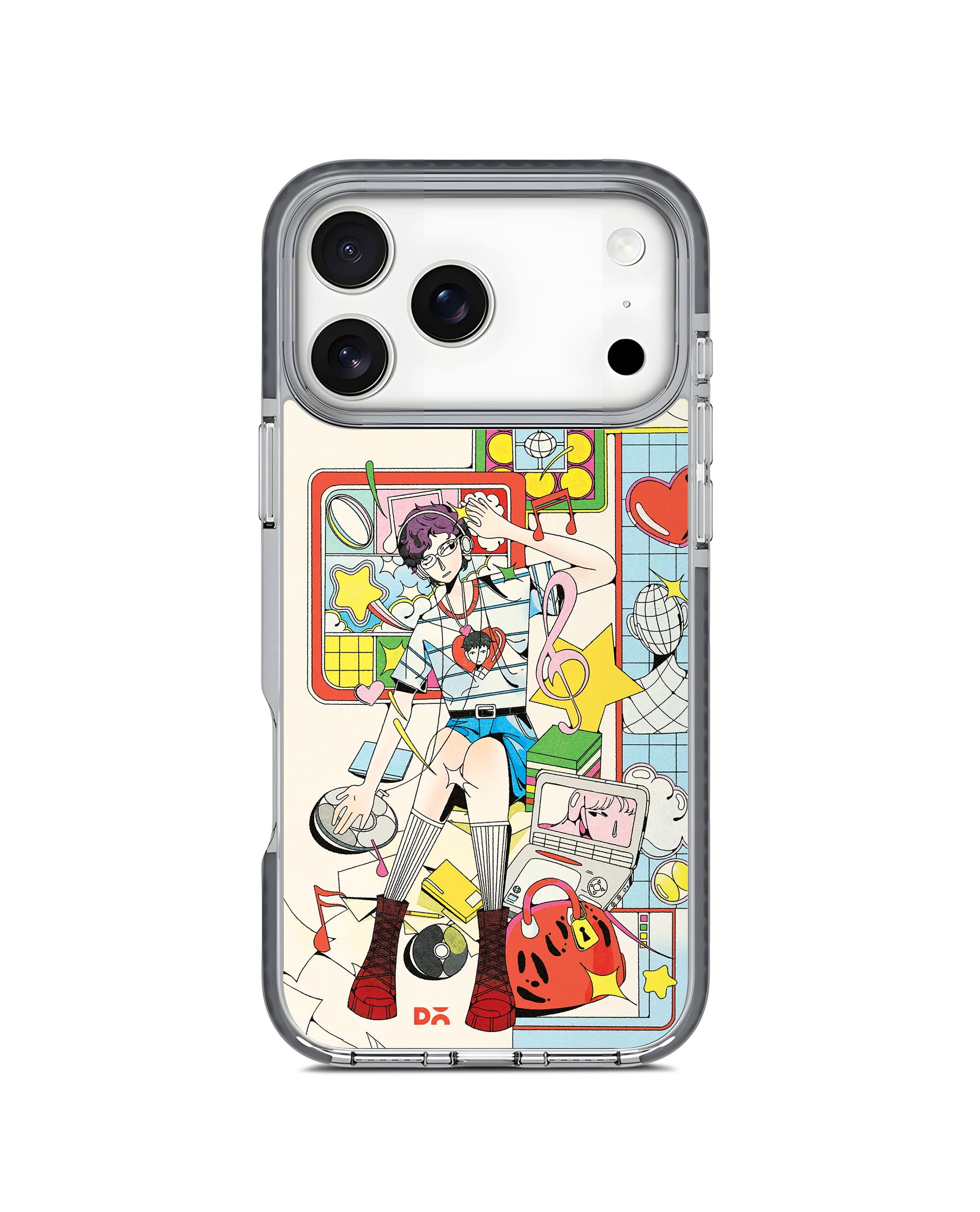 DailyObjects Walkman Beats Stride 2.0 MagSafe Case Cover For iPhone 17 Pro Max