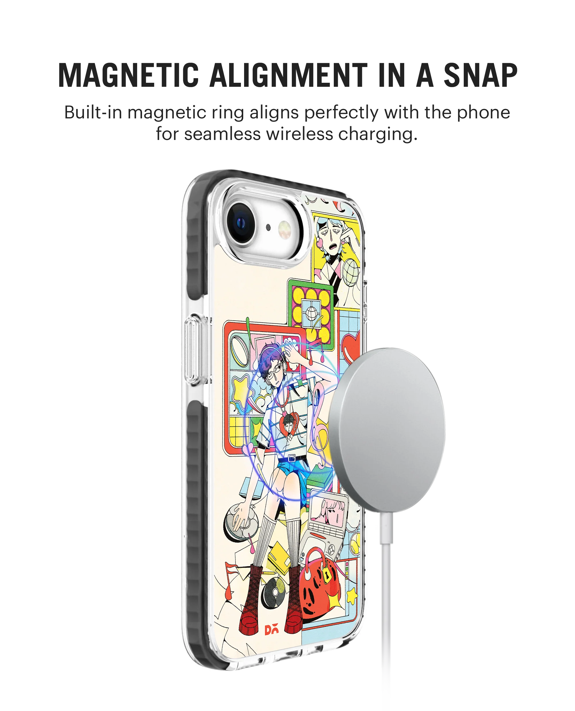 DailyObjects Walkman Beats Stride 2.0 MagSafe Case Cover For iPhone 17e - Image 3