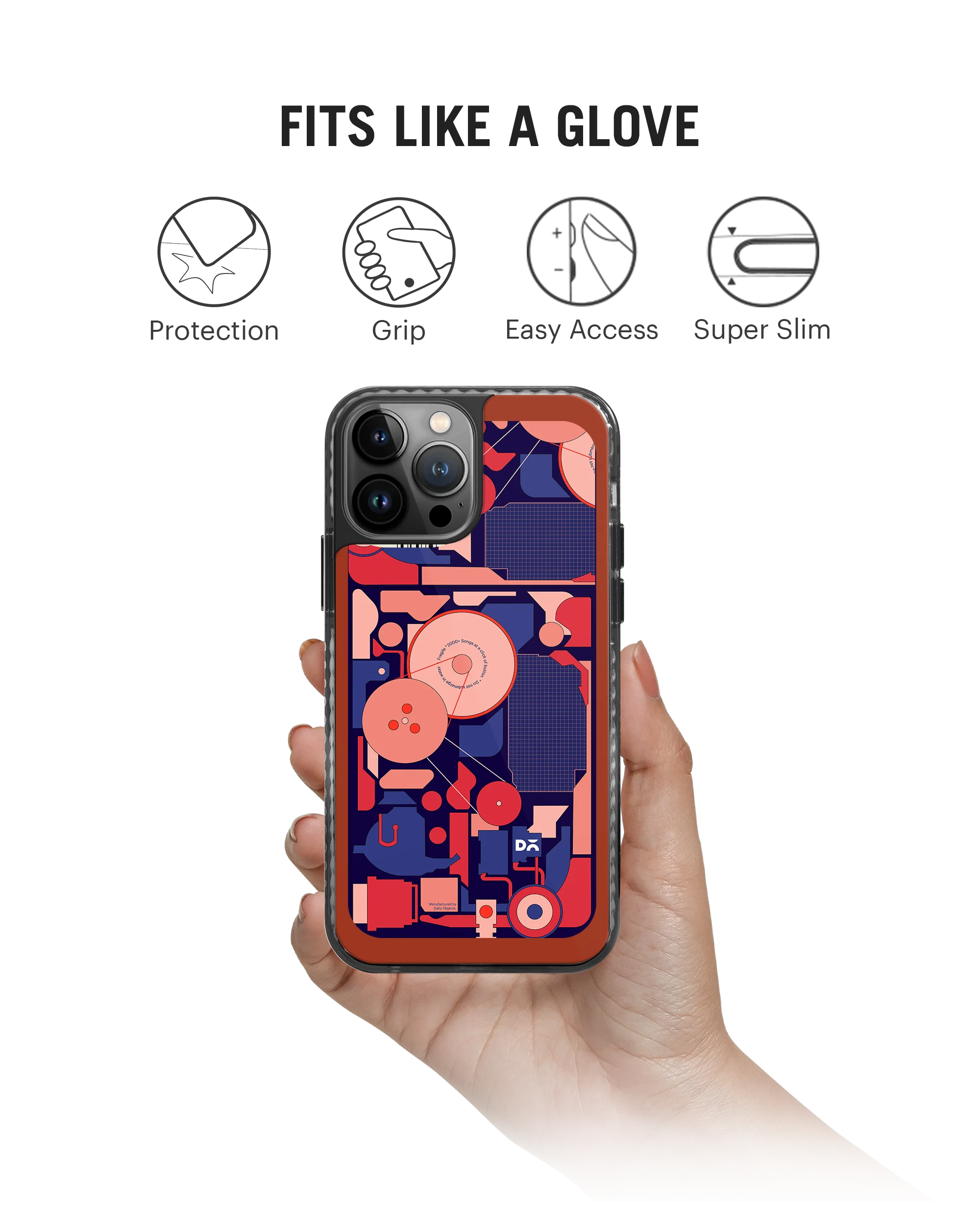 DailyObjects WalkMen Stride 2.0 Phone Case Cover For iPhone 15 - Image 2