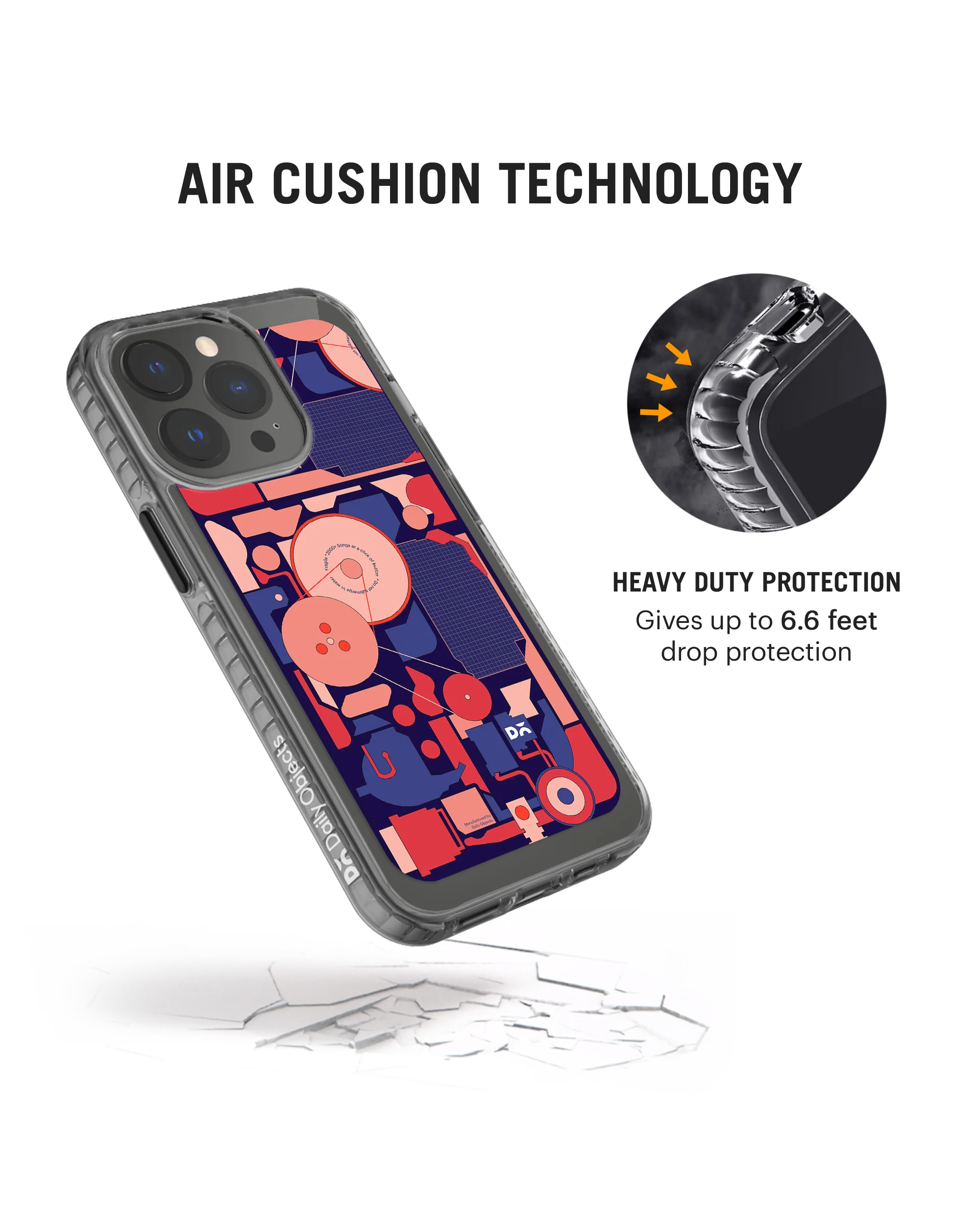 DailyObjects WalkMen Stride 2.0 Phone Case Cover For iPhone 15 Plus - Image 6