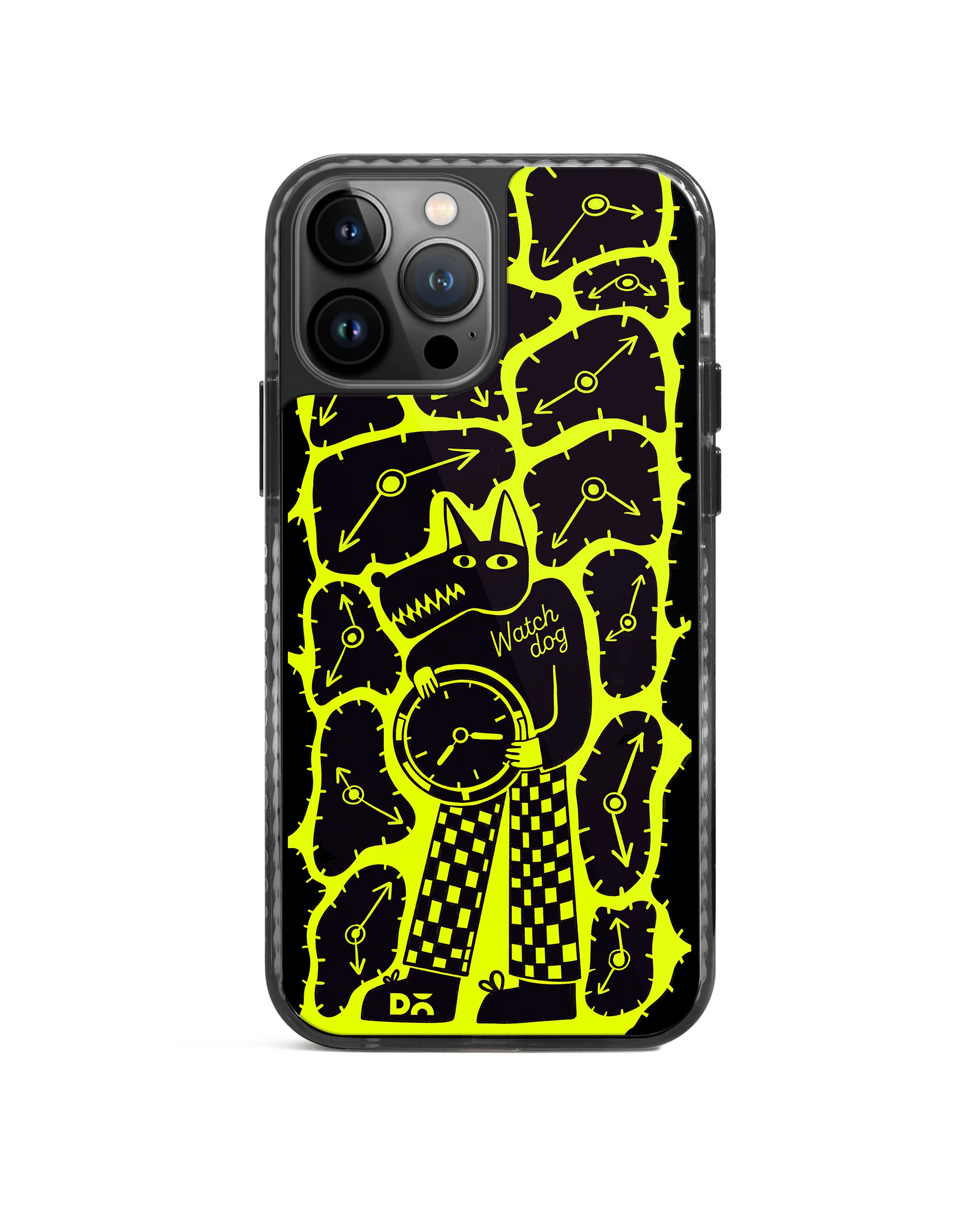 DailyObjects Watch Dog Stride 2.0 Phone Case Cover For iPhone 15 Pro Max